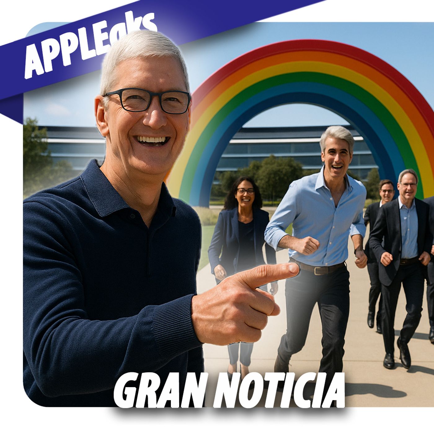 🧠 Tim Cook cambia TODO sobre la IA, Apple podría realizar su mayor adquisición 💰