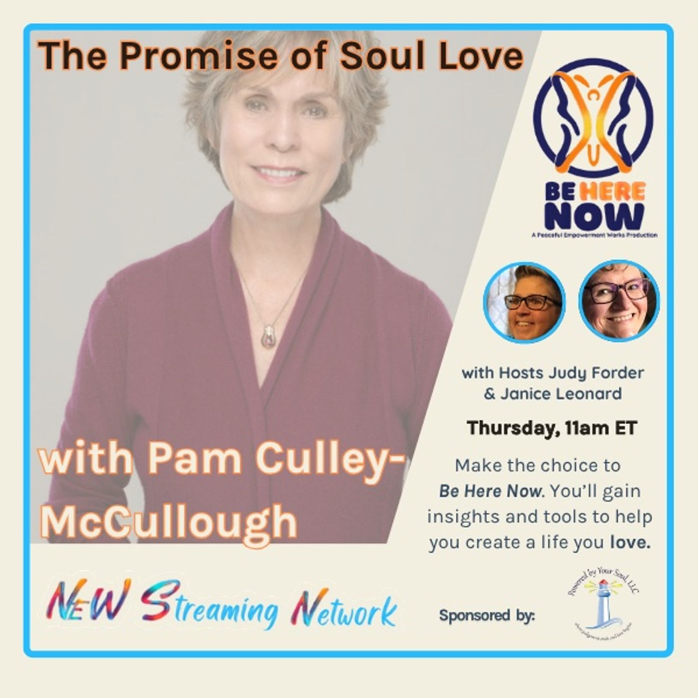 The Promise of Soul Love - Guest Pam Culley-McCullough