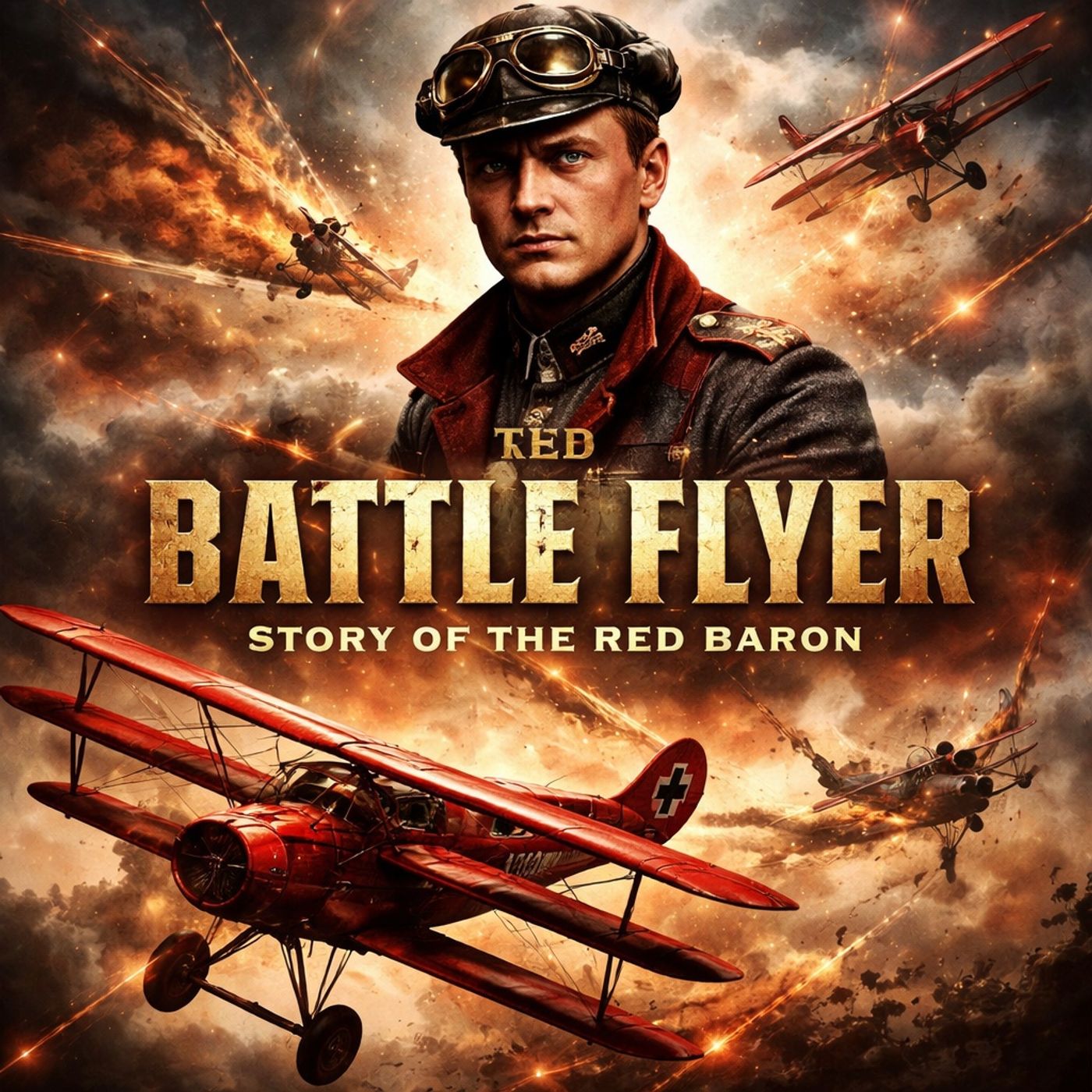 The Red Battle Flyer - Story of The Red Baron podcast artwork
