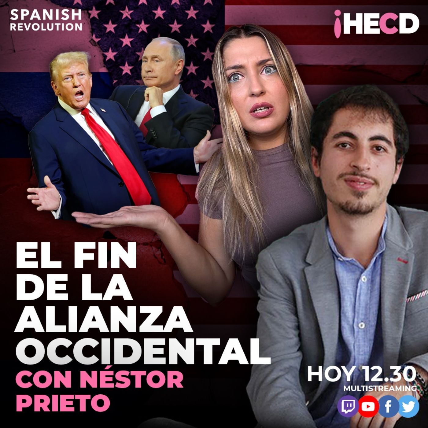 HECD! 516 Marina Lobo - Miércoles de política internacional con Néstor Prieto + La casa de Feijóo
