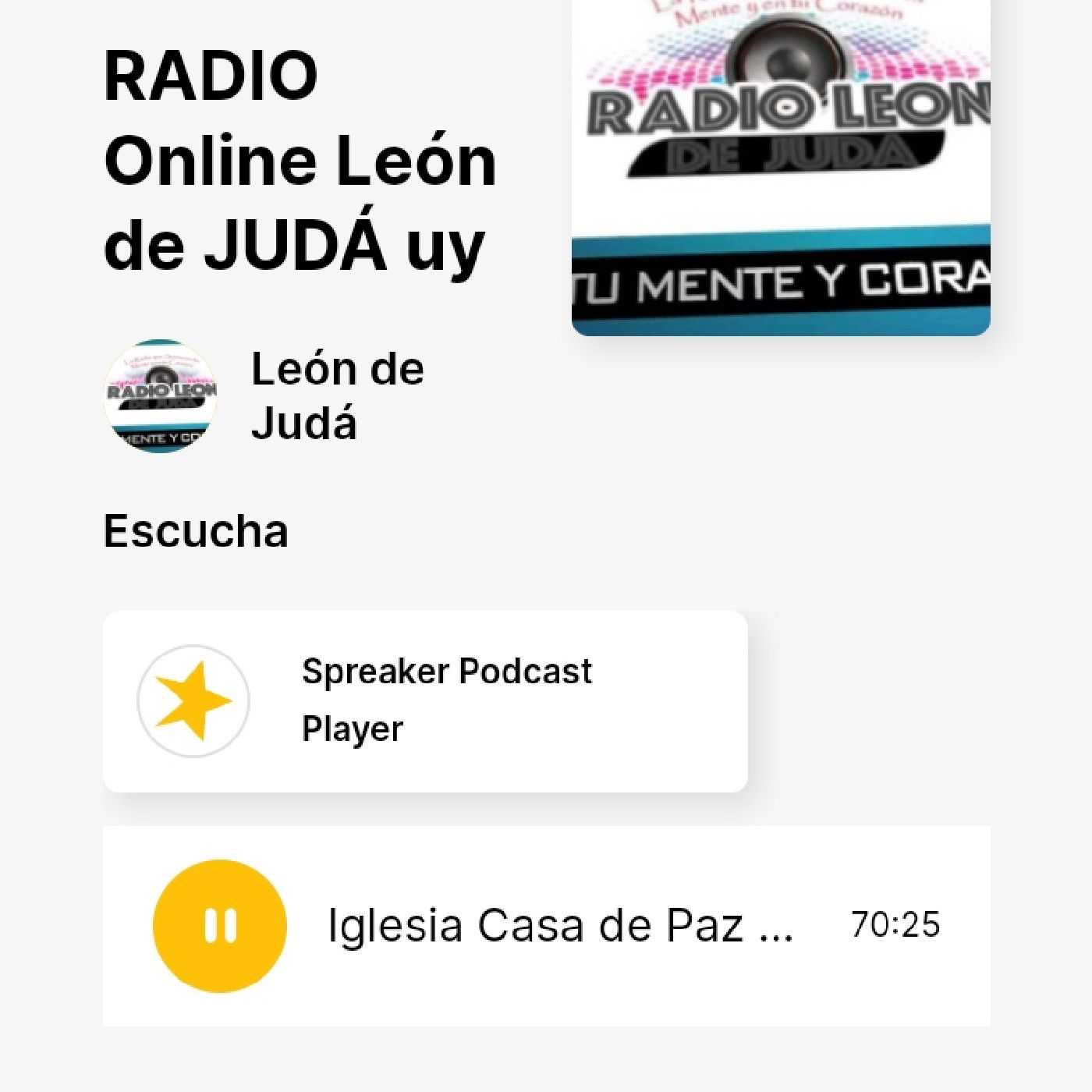 León de JUDÁ uy