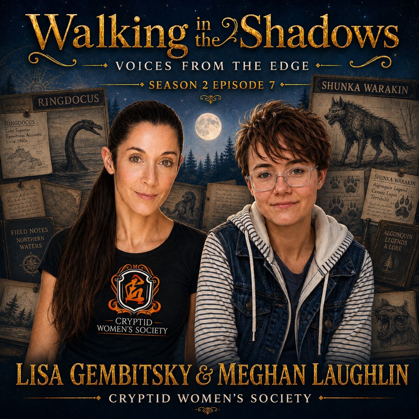 Cryptid Women\'s Society - Walking in the Shadows : voices from the edge