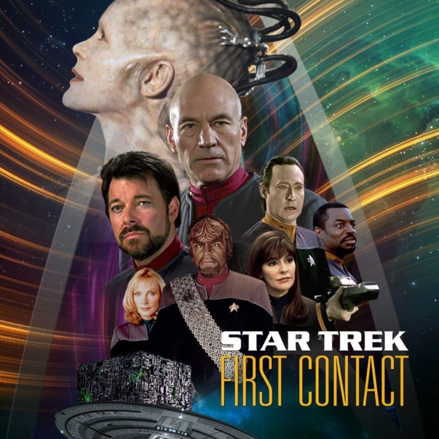 Star Trek: First Contact 1996 episode artwork