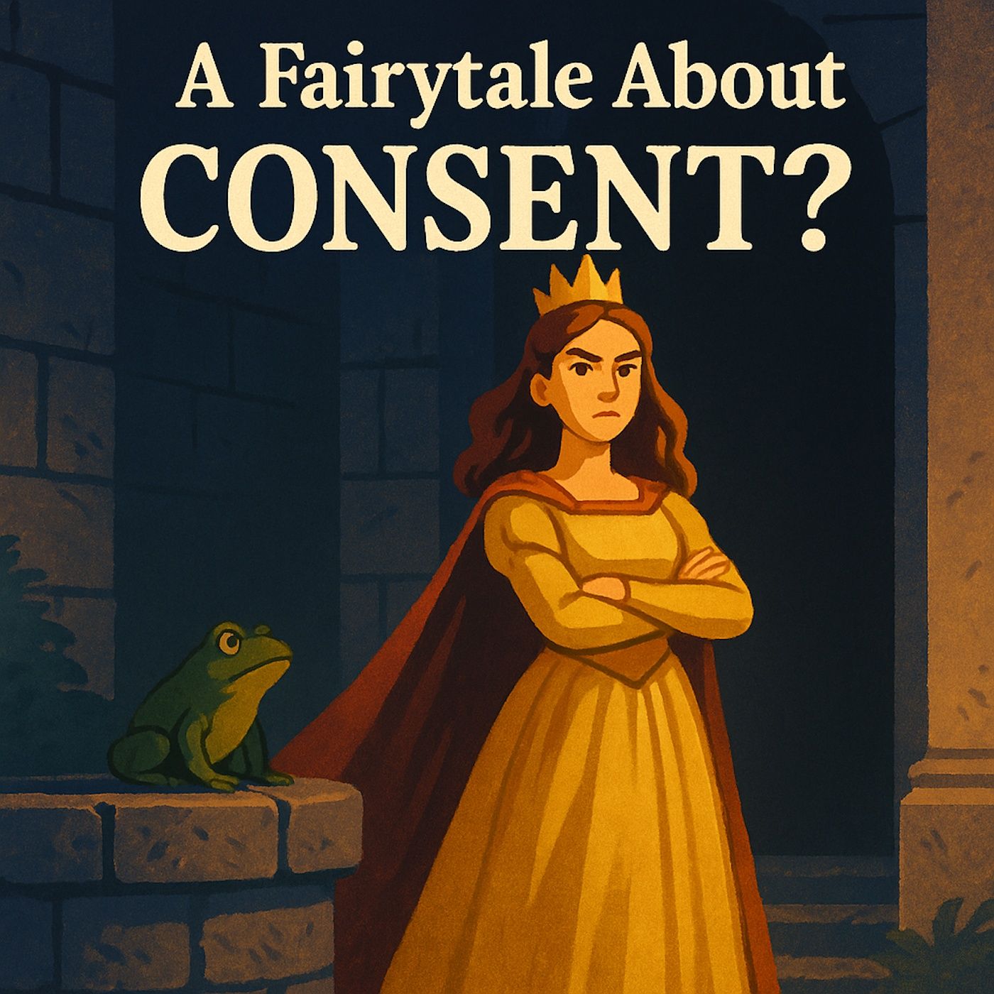 A princess is forced to let a frog eat off her plate and sleep in her bed—because her father insists she honor a promise.