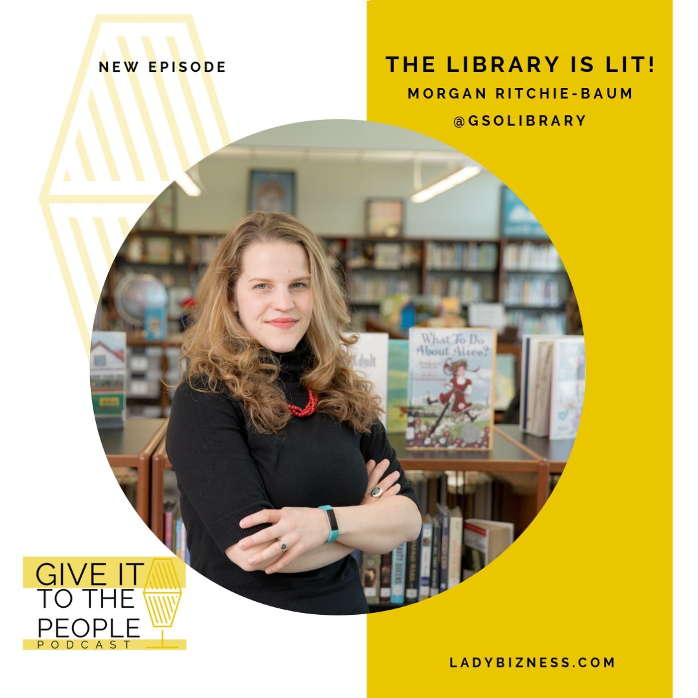 The Library is Lit! #GiveItToThePeople Morgan Ritchie-Baum