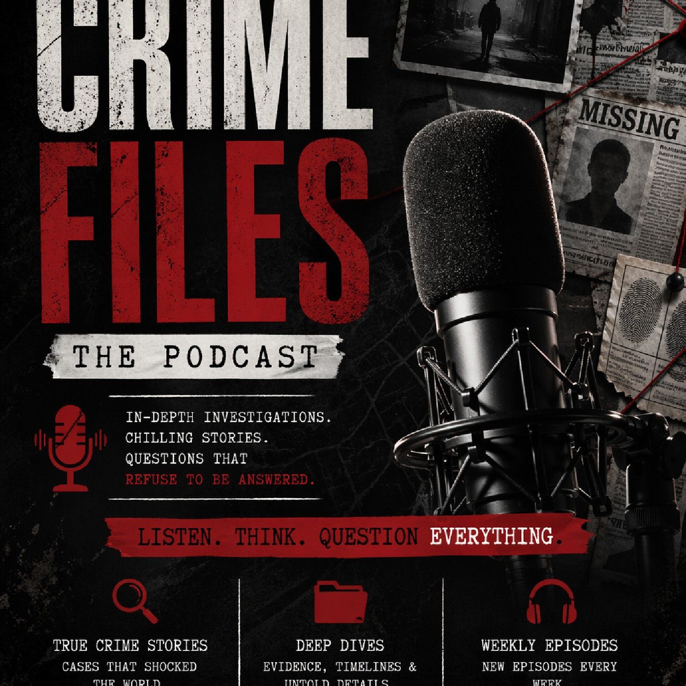 Crime and murdering podcasts