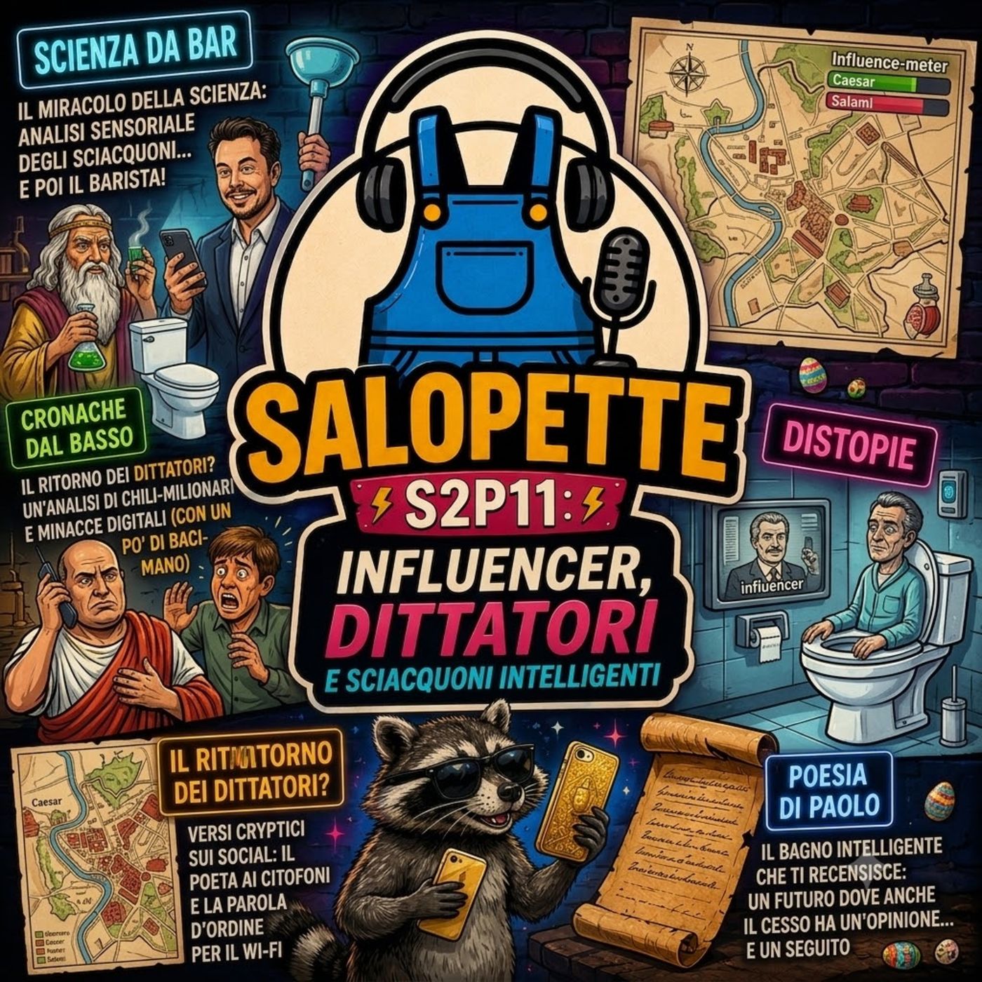 Salopette | S2EP11: Influencer, Dittatori e Sciacquoni Intelligenti episode artwork