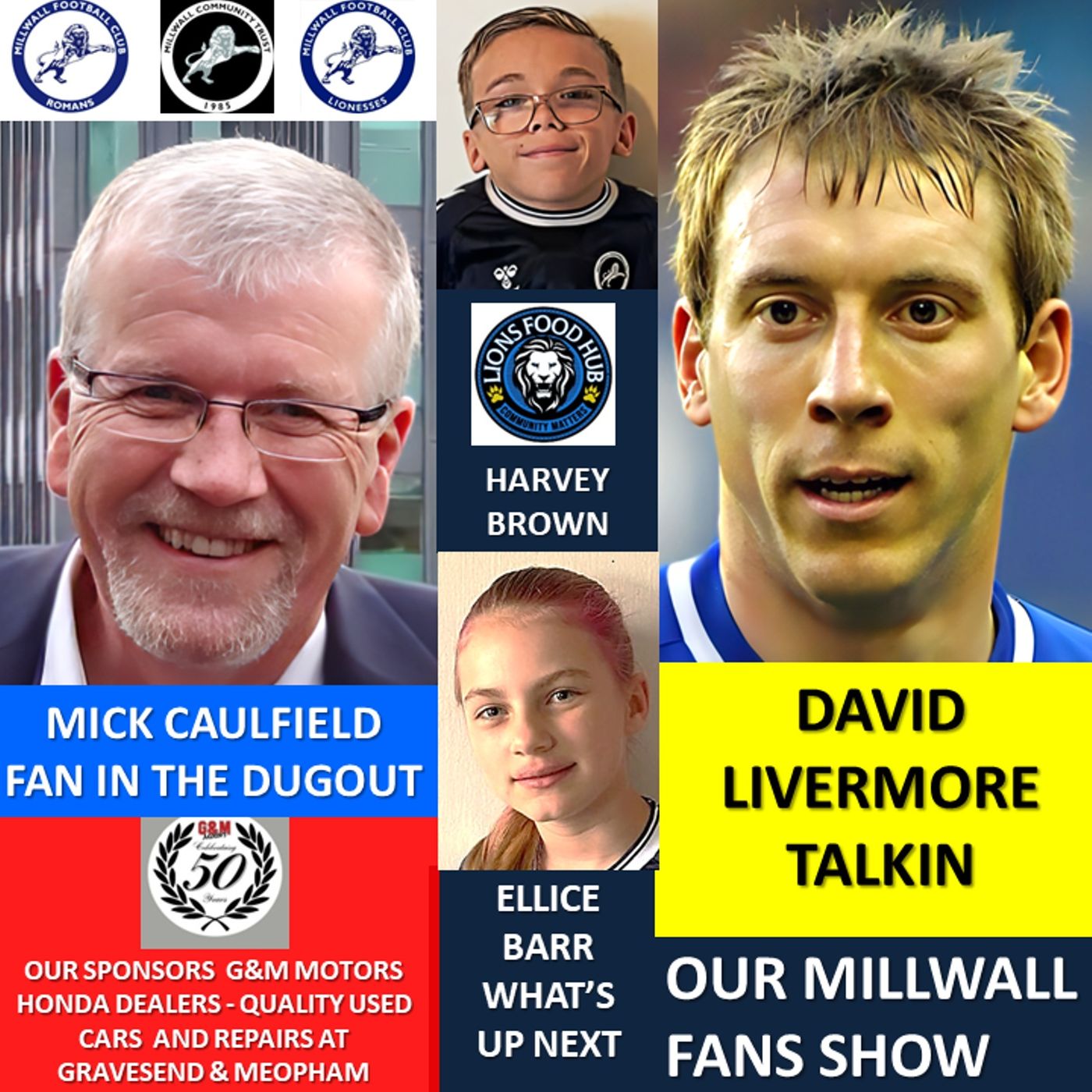 Our Millwall Fans Show - Sponsored by G&M Motors - Meopham & Gravesend 23/12/22 episode artwork
