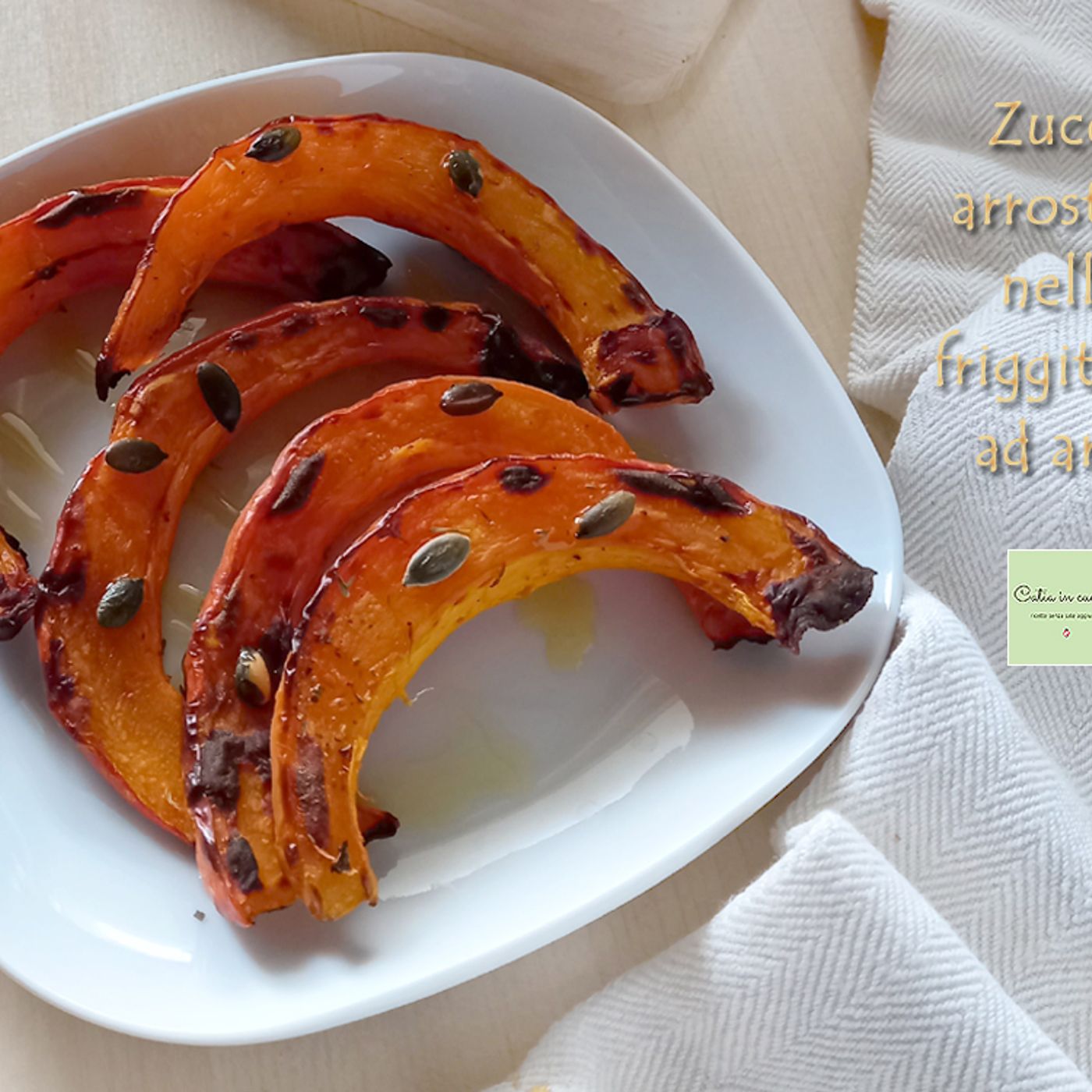 Zucca arrostita nella friggitrice ad aria episode artwork