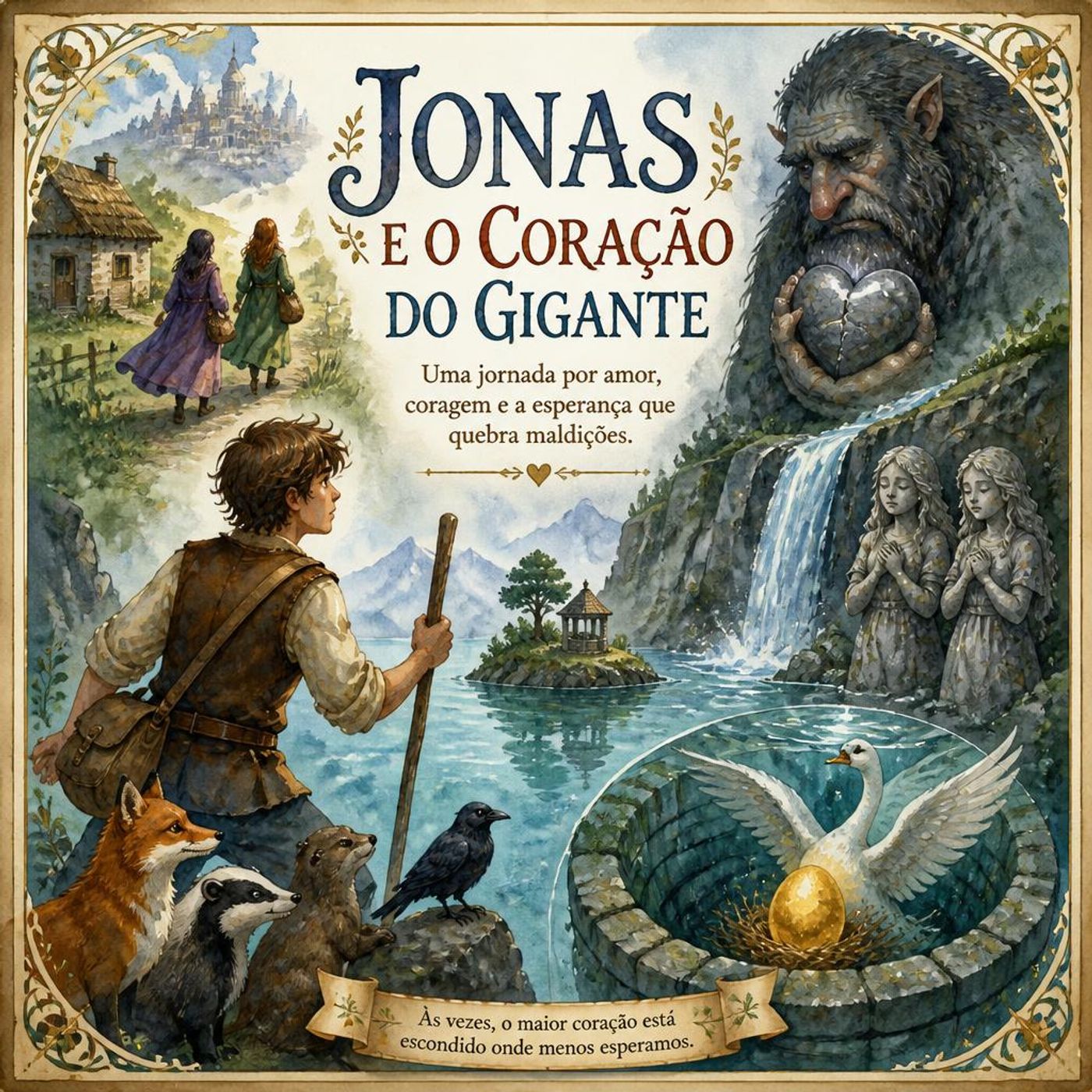 【Conto Tradicional】O Pequeno Jonas contra o Gigante Troll