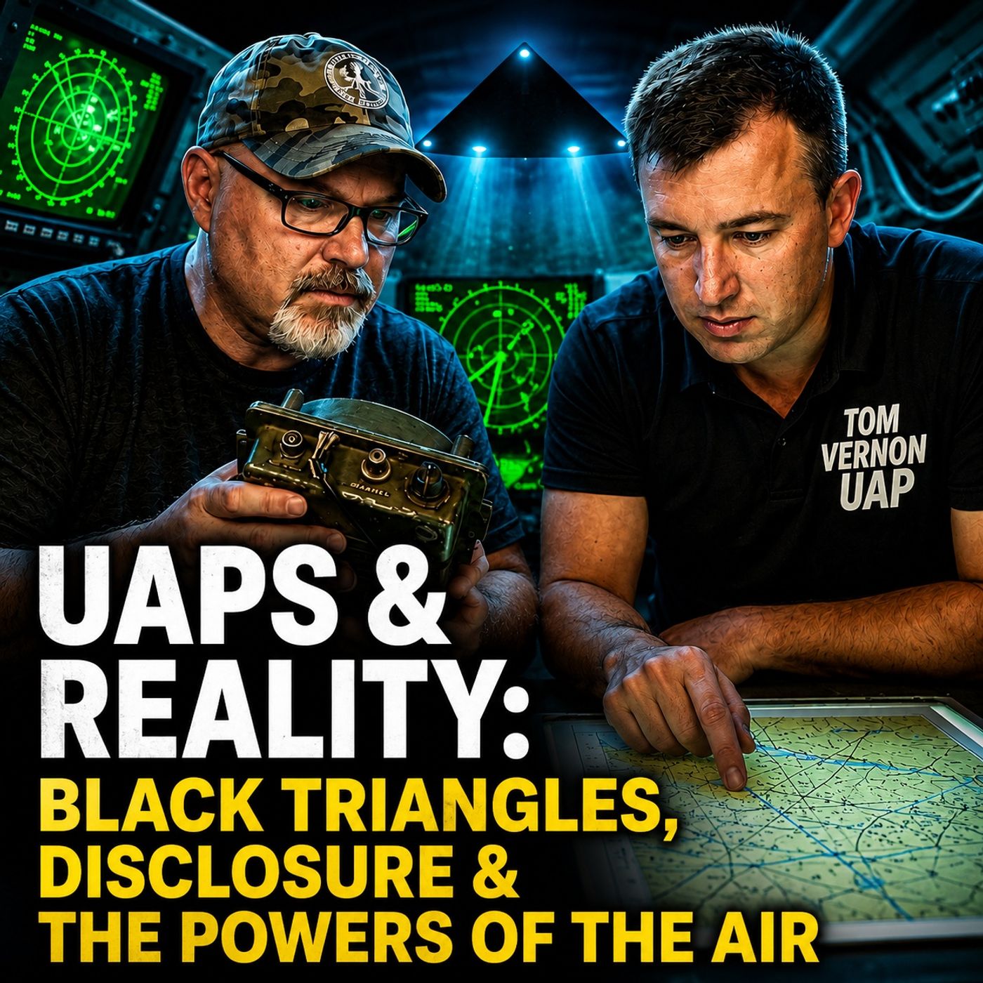 UAPs and Reality: Tom Vernon on Black Triangles, Disclosure & The Powers of the Air