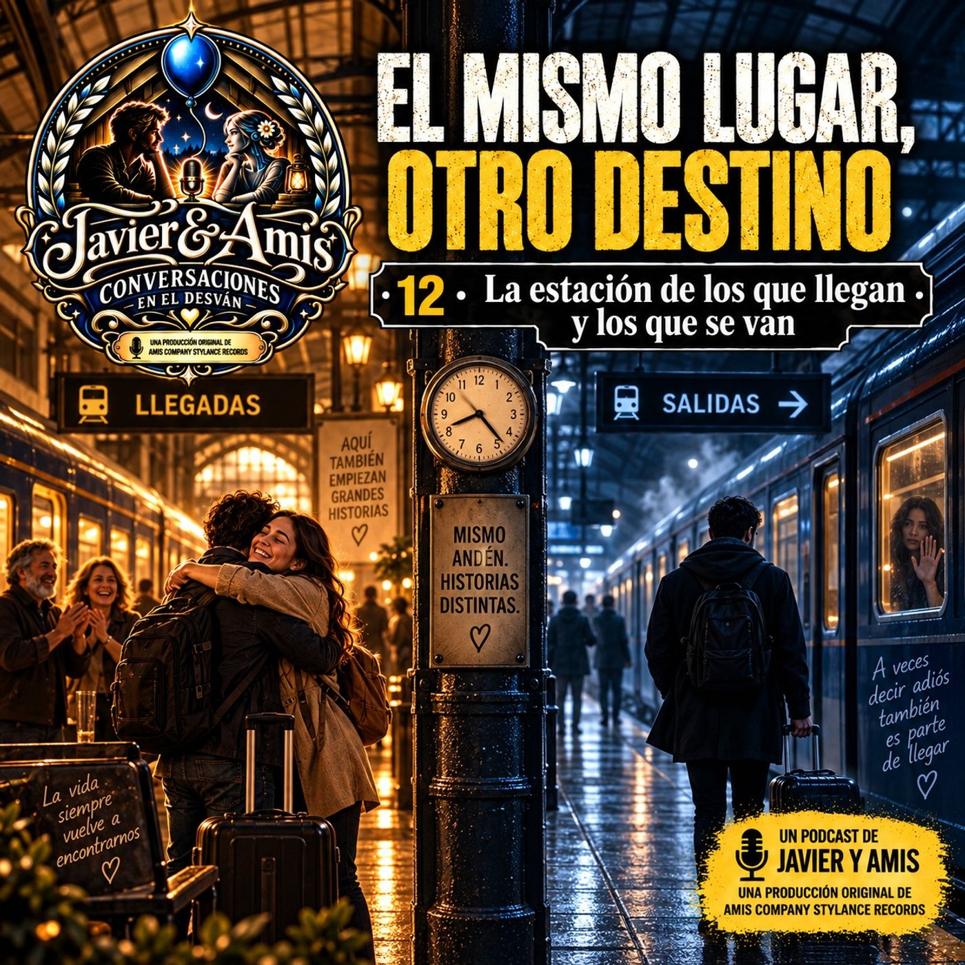 El mismo lugar, otro destino - 12 - La estación de los que llegan y los que se van
