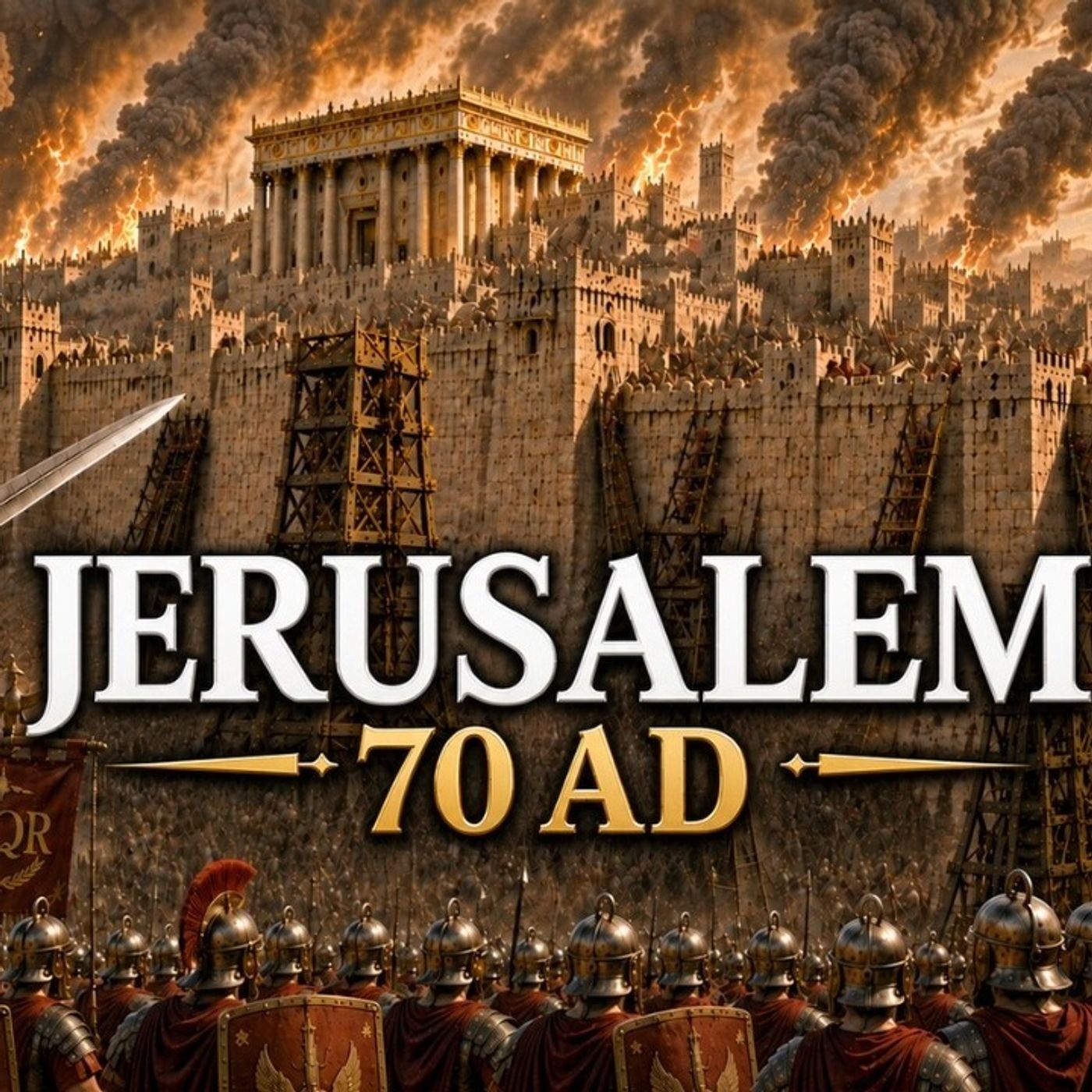 Siege of Jerusalem (70 AD)_ How Rome Turned the Revolt Into a Trap episode artwork