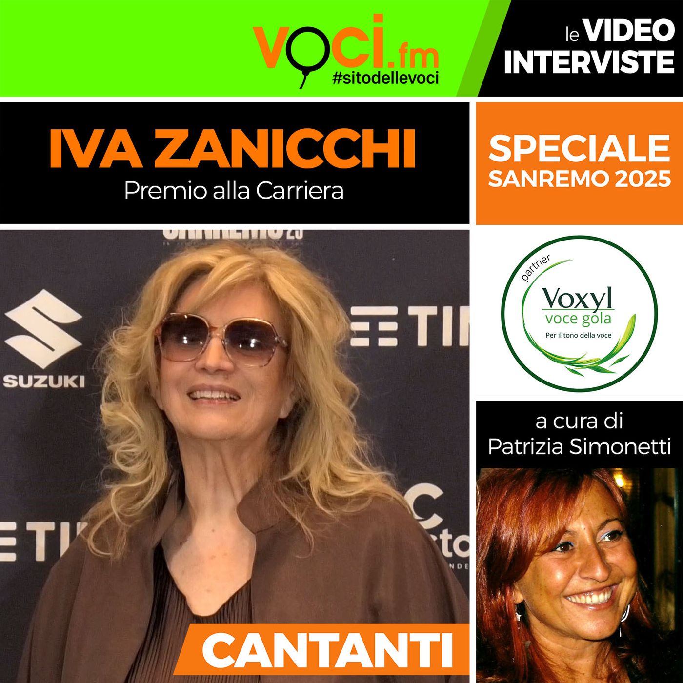 SANREMO 2025: IVA ZANICCHI su VOCI.fm - clicca PLAY e ascolta l'intervista episode artwork