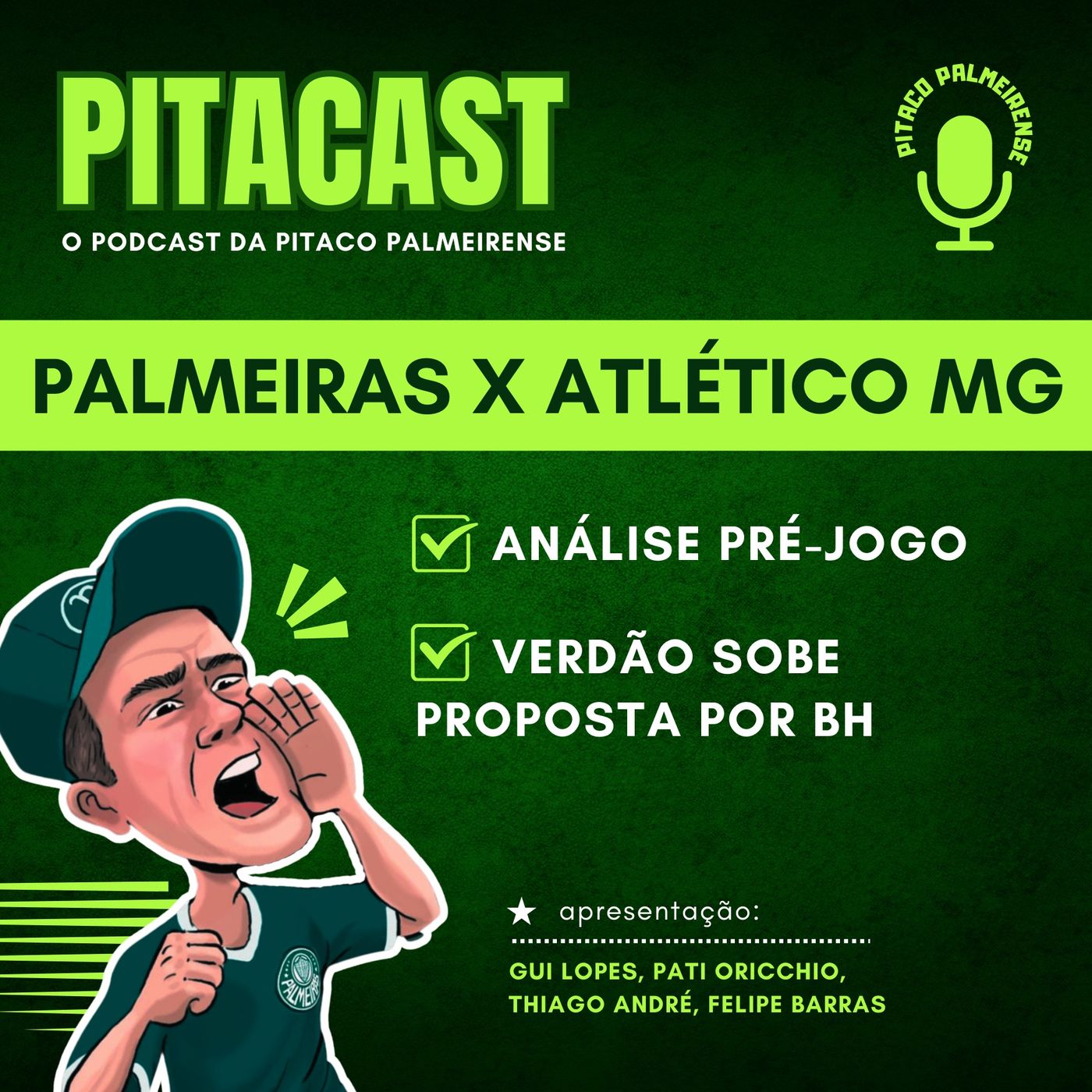 Pré-jogo Palmeiras x Galo | Verdão sobe proposta por BH | Caio Alexandre na mira episode artwork