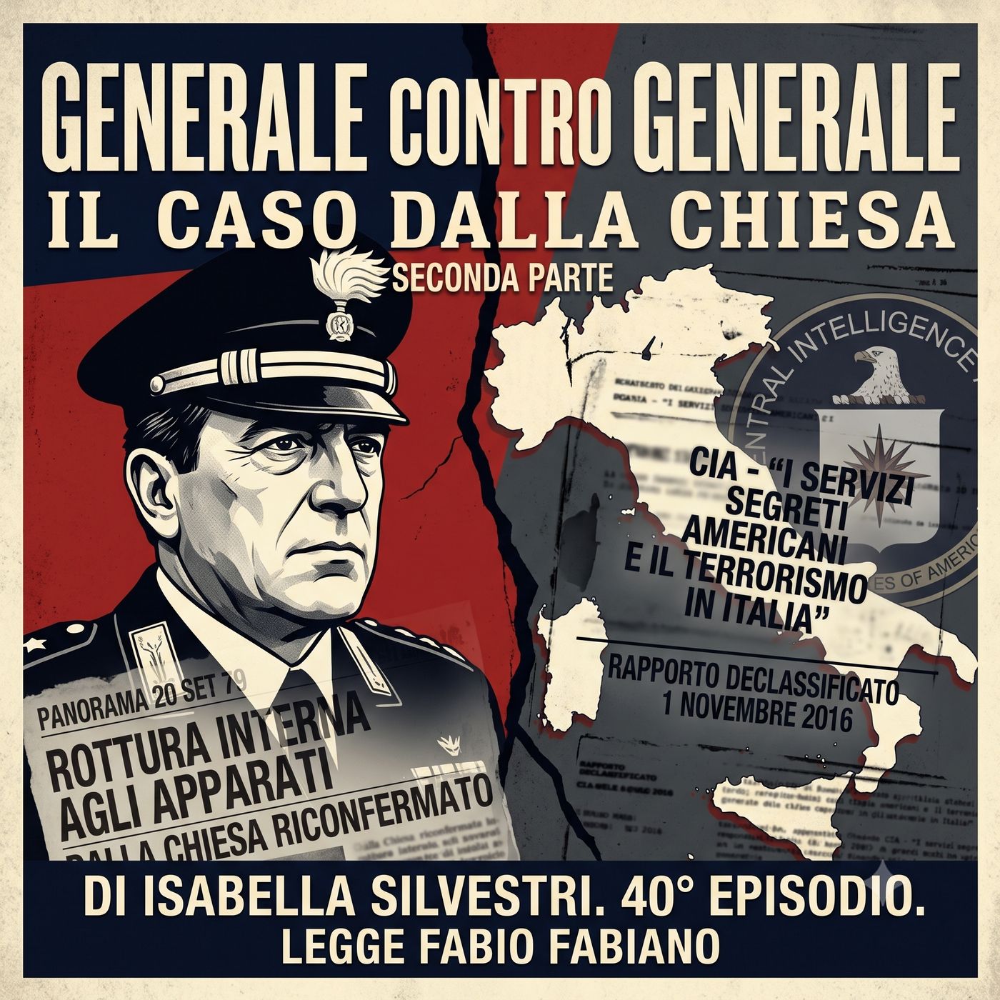 40° episodio -GENERALE CONTRO GENERALE. IL CASO DALLA CHIESA 2° parte episode artwork