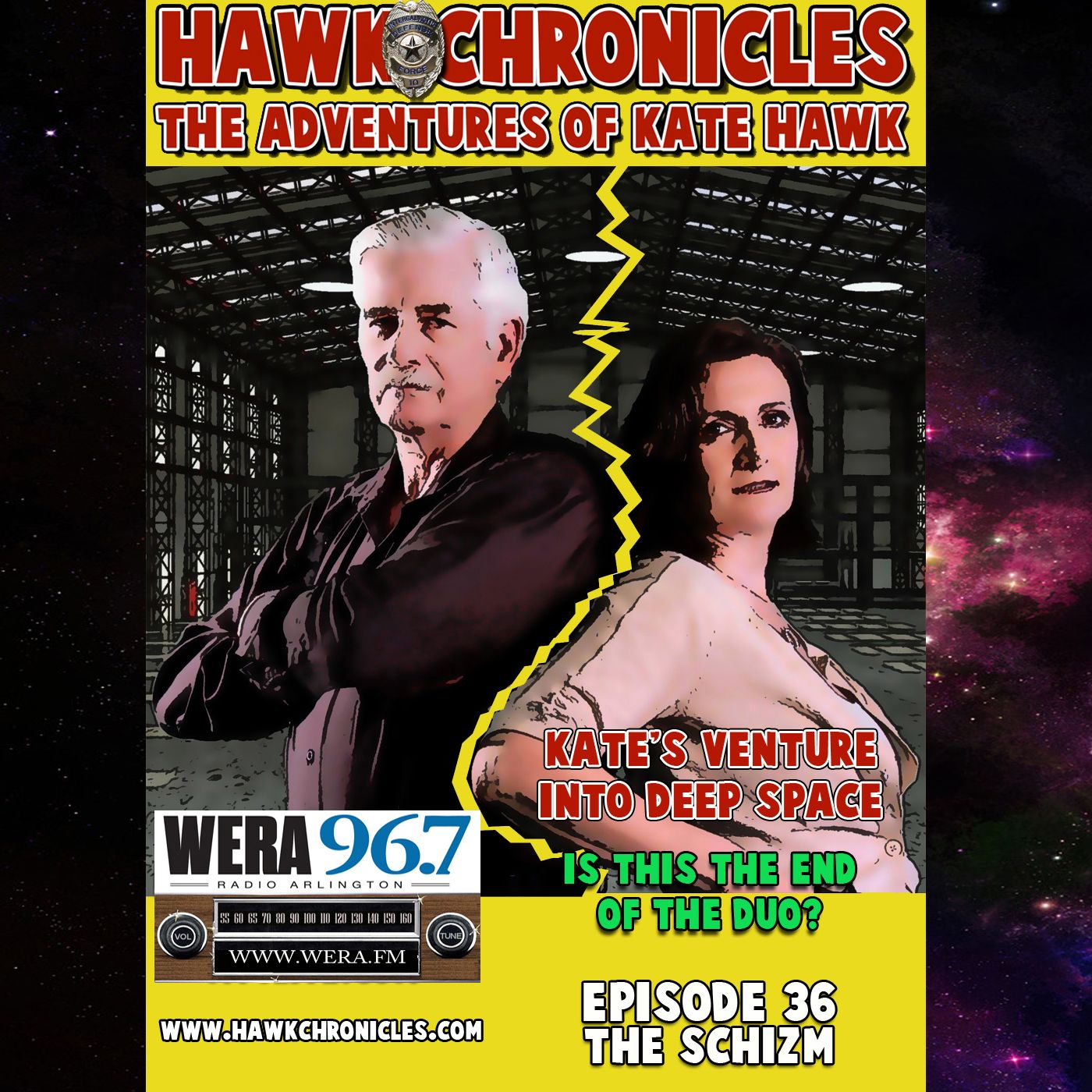 Episode 36 Hawk Chronicles "The Schizm" episode artwork