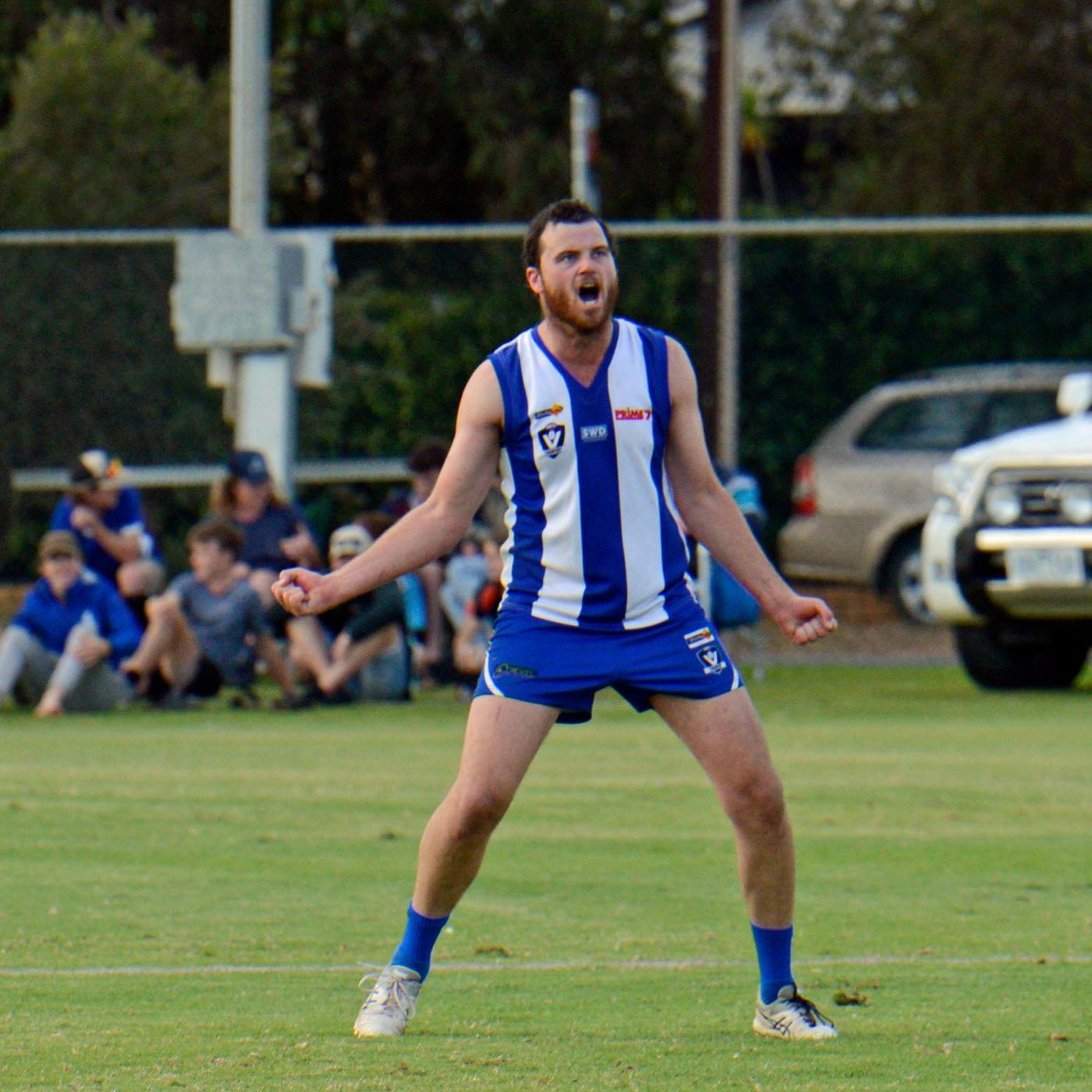 Andrew Wilsmore delivers the Ouyen United Kangas report on the Flow Friday Sports Show episode artwork