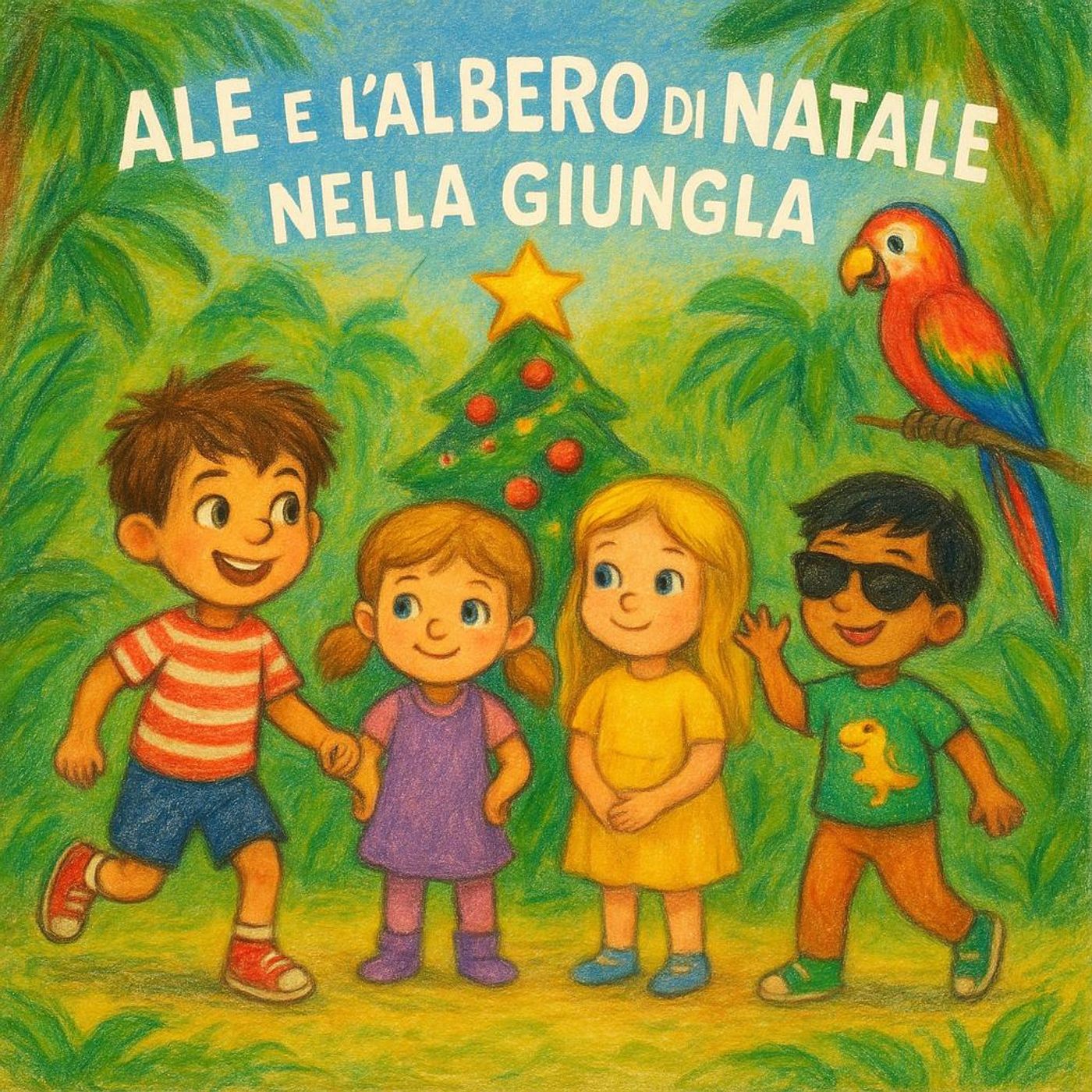 Ale e l'Albero di Natale nella Giungla