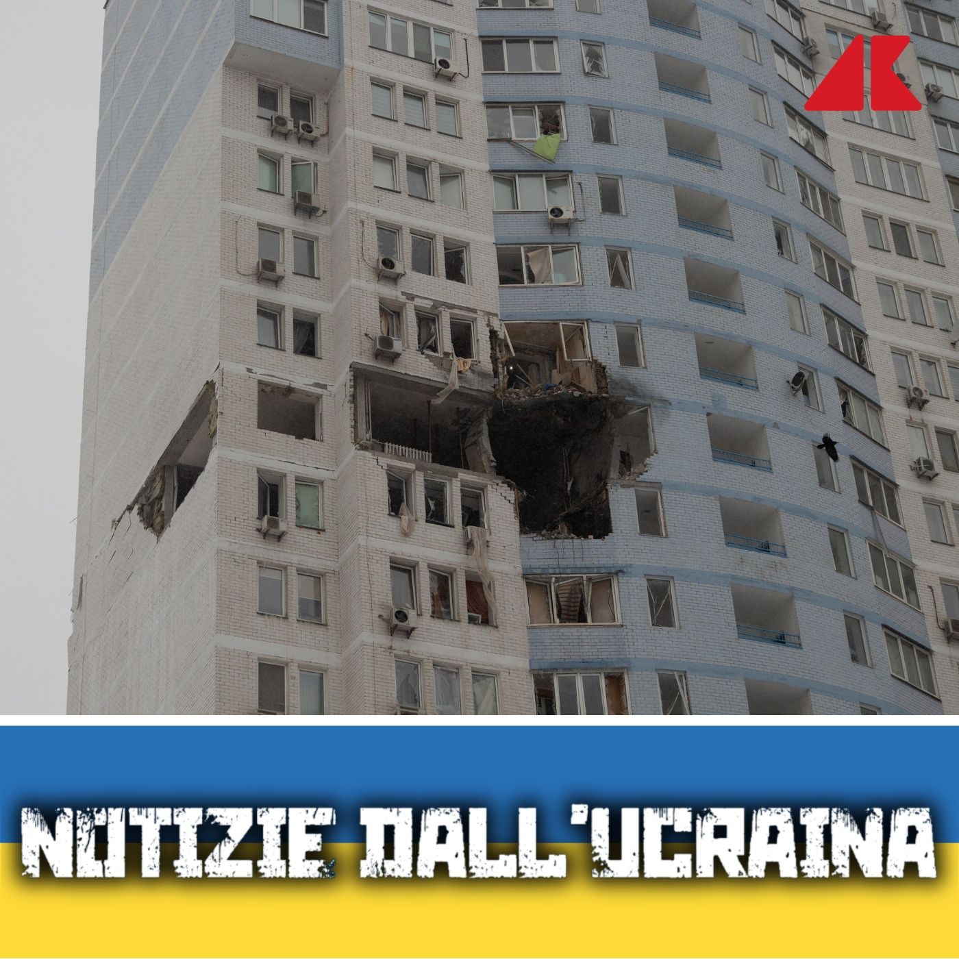 Ondata di droni russi su Kiev