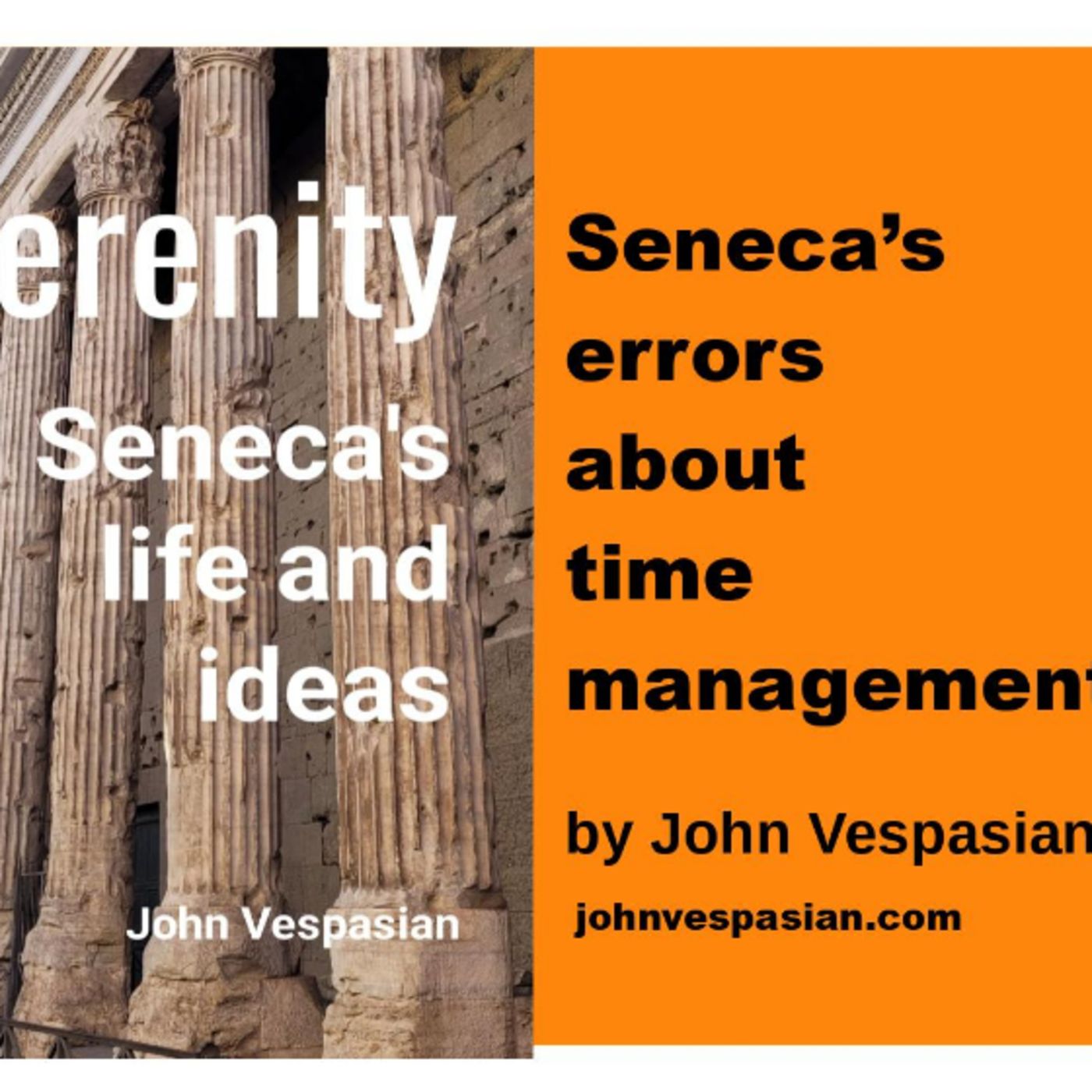 Seneca’s errors about time management episode artwork