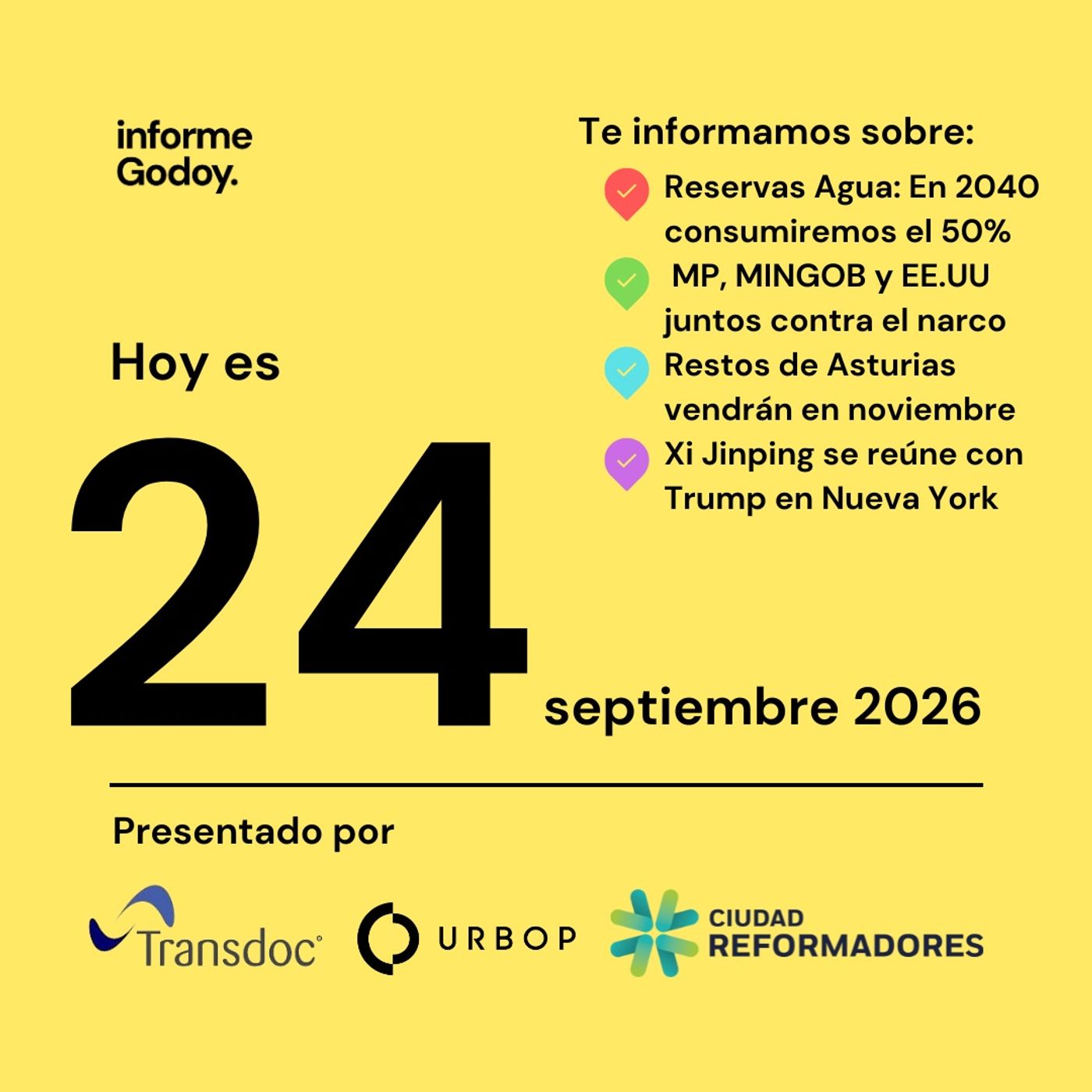 Portada de informeGodoy.