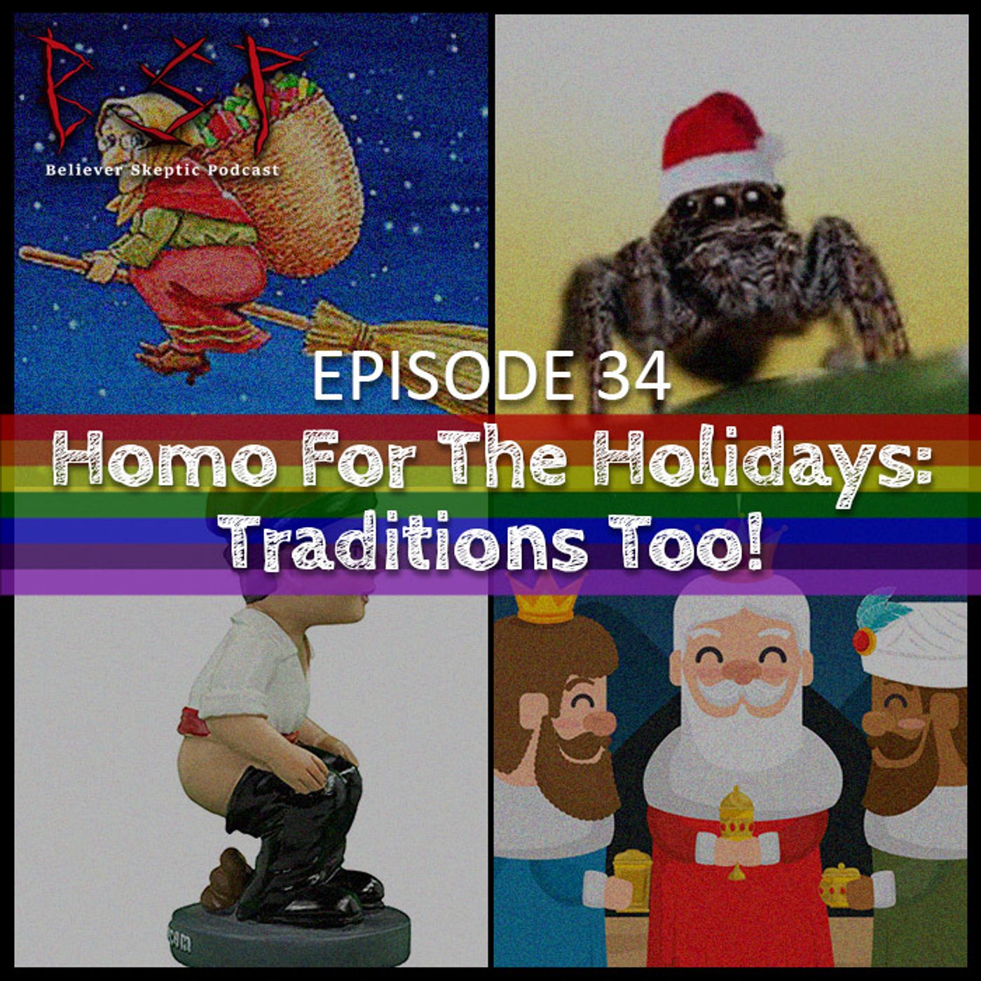 Episode 34 – Homo For The Holidays: Traditions Too - podcast episode cover