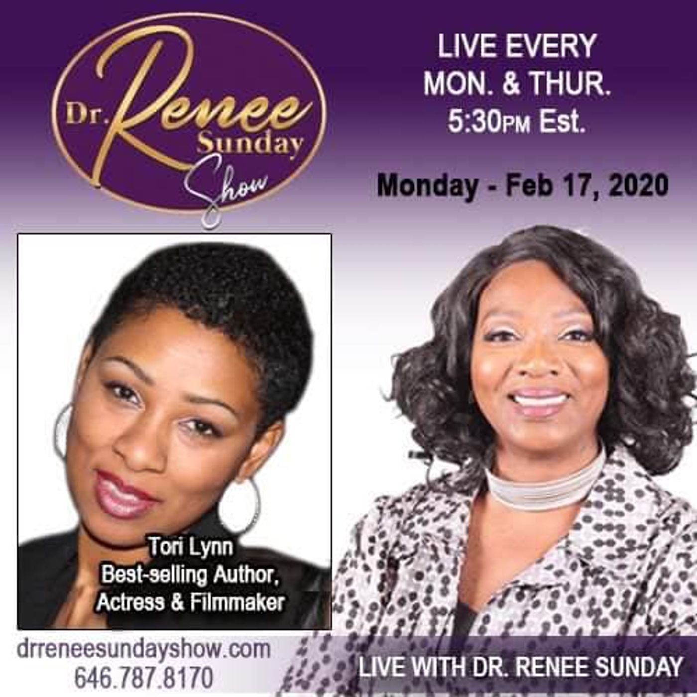 Dr. Renee Sunday\'s show
