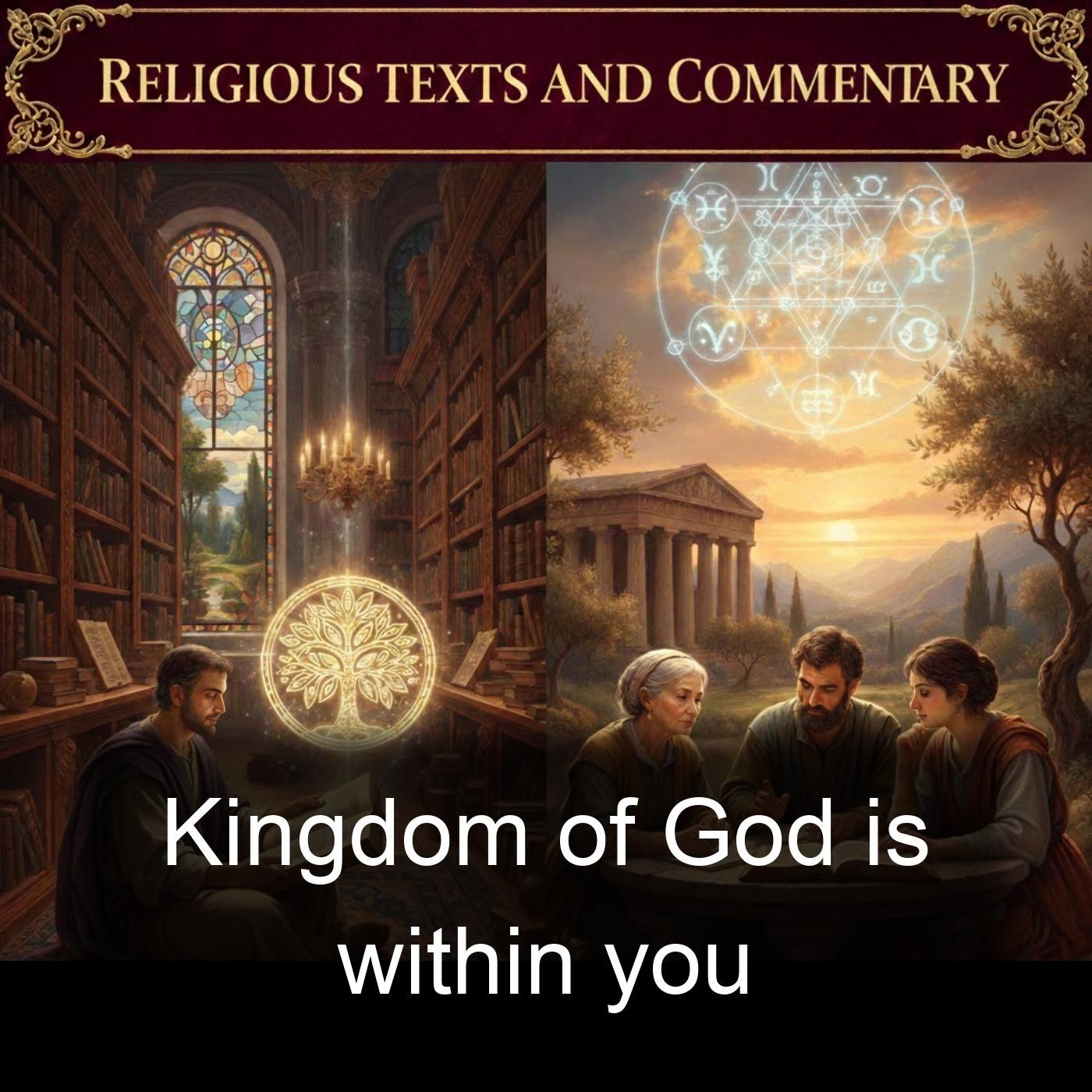 Kingdom of God is within you cover art