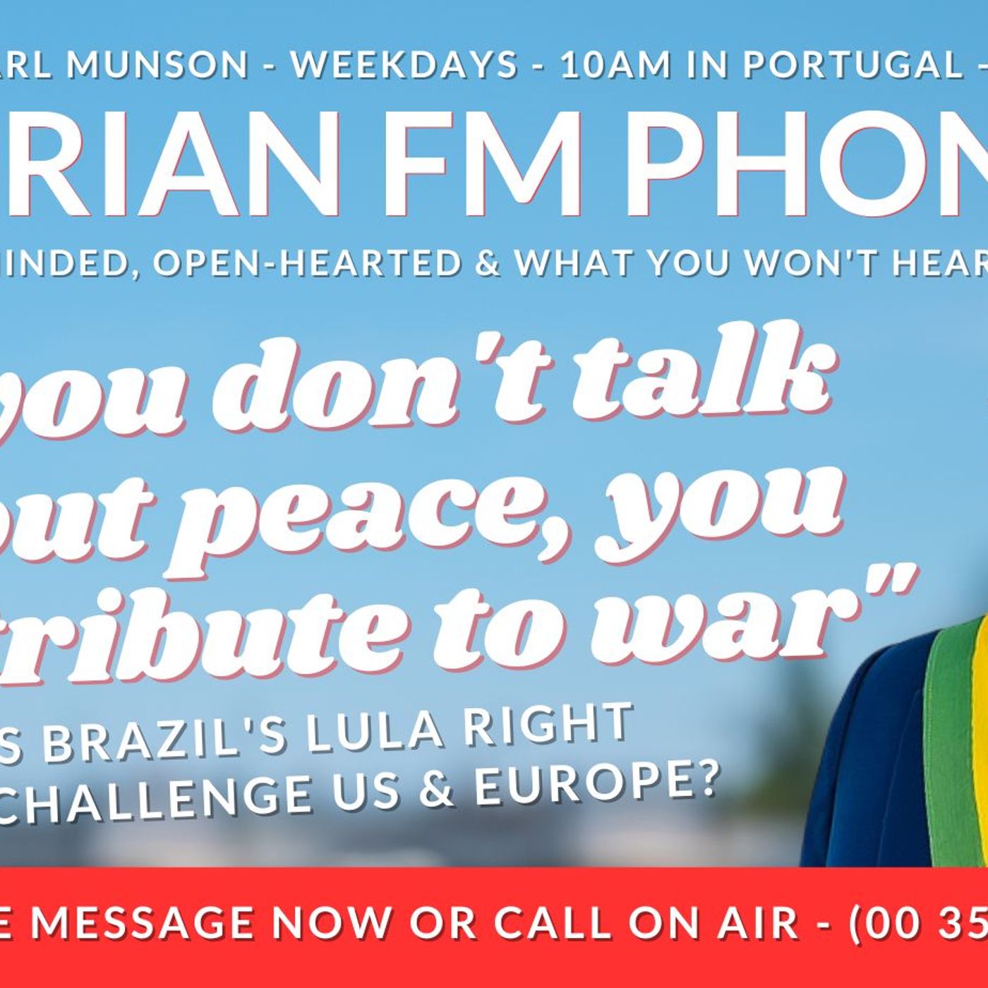Is Brazil's Lula right to challenge US & Europe on Russia/Ukraine policy? episode artwork