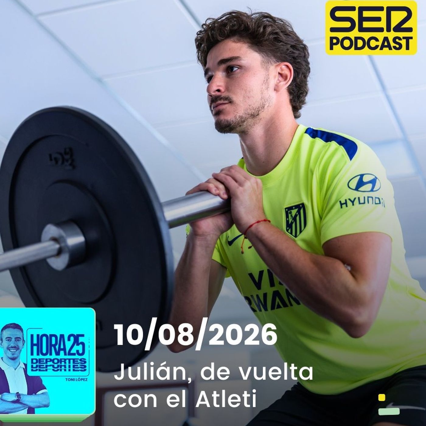 Hora 25 Deportes | Julián Álvarez, de vuelta con el Atleti episode artwork