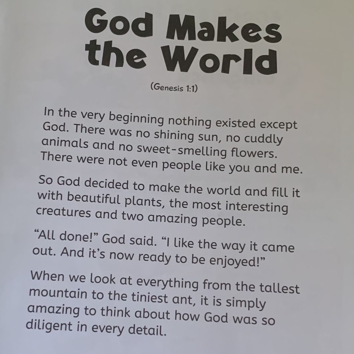 God Makes The World episode artwork
