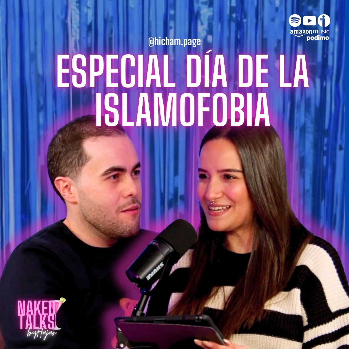 Portada de Naked Talks by Hajar