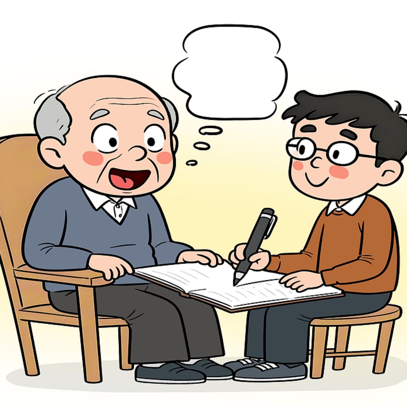 Memoirs for the elderly. Business opportunity?