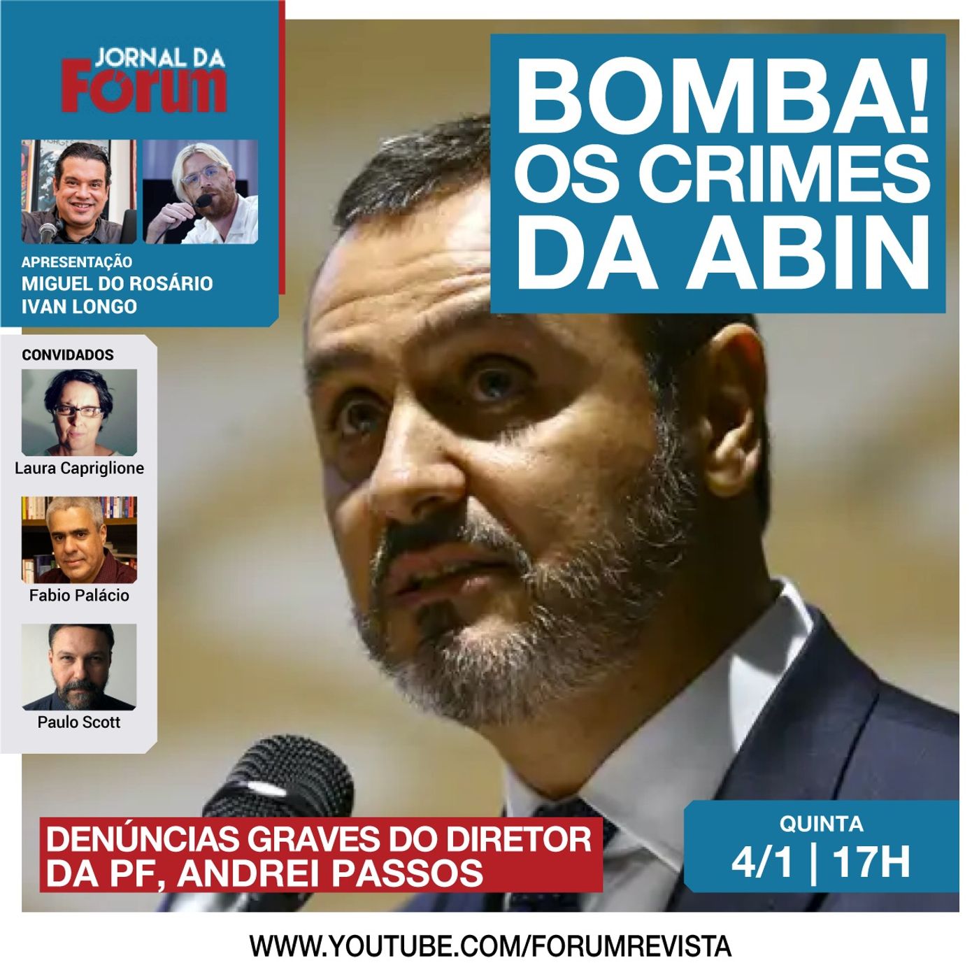 Crimes da Abin de Bolsonaro | Entrevista de Xandão | CPI contra Lancellotti começa a fazer água episode artwork