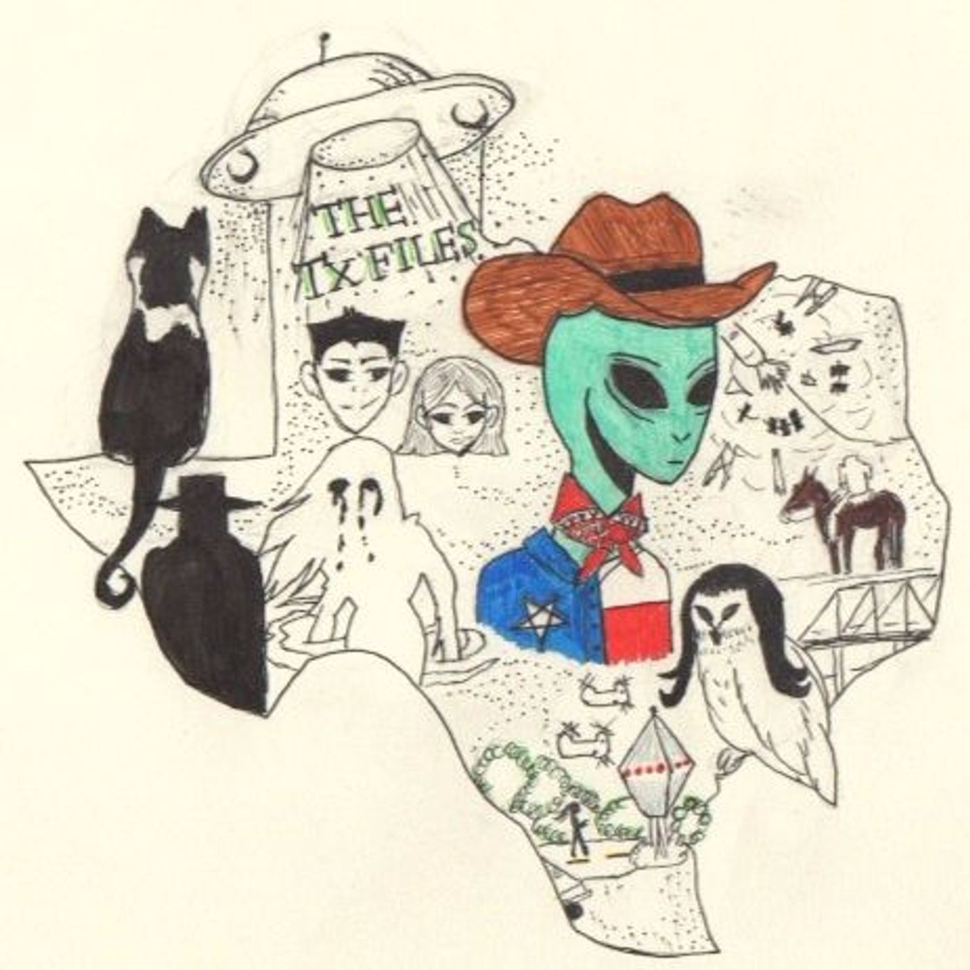The TX Files podcast artwork