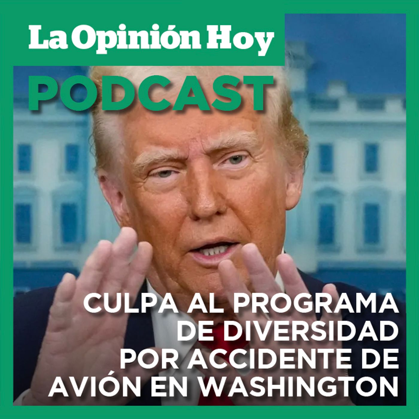 Sin Evidencia, Trump señala al programa anti discriminación por accidente aéreo en Washington.