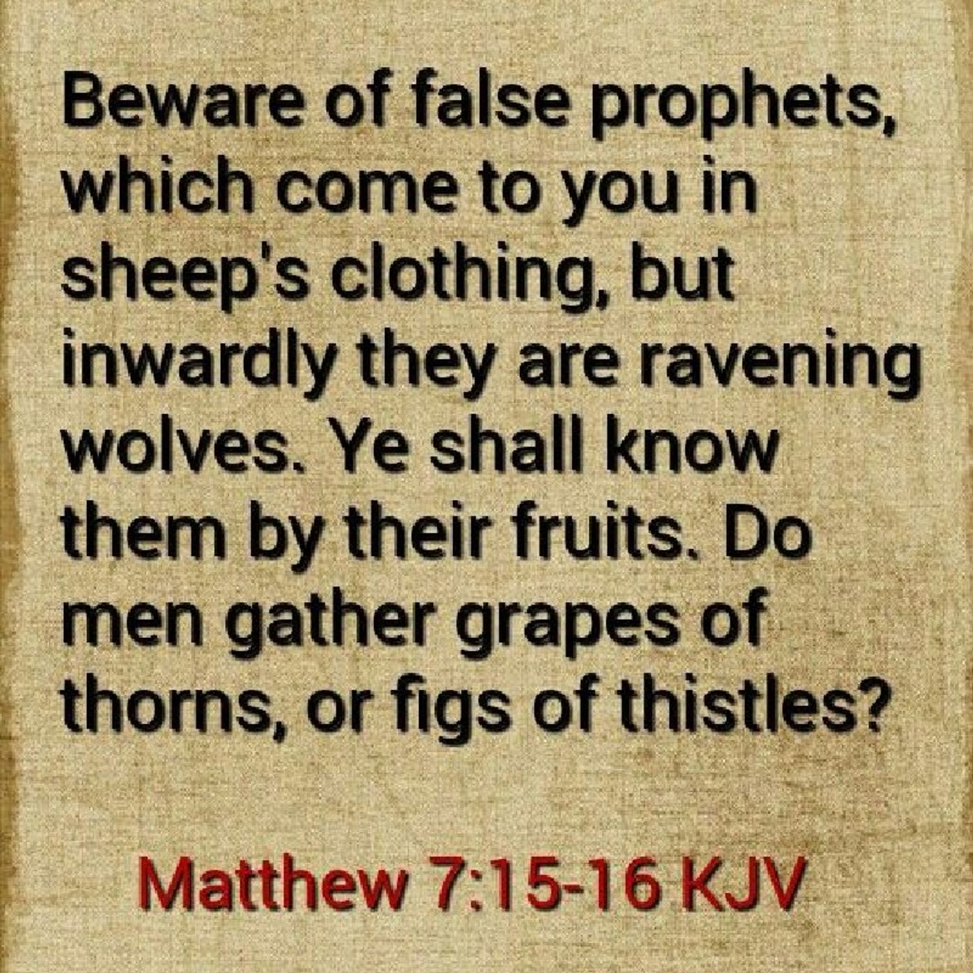 BEWARE OF FALSE PROPHETS!(THEY R AT A SLOW DECLINE AND WANNA TAKE U WITH THEM!!TRUE 1 3RD WILL RISE!) episode artwork