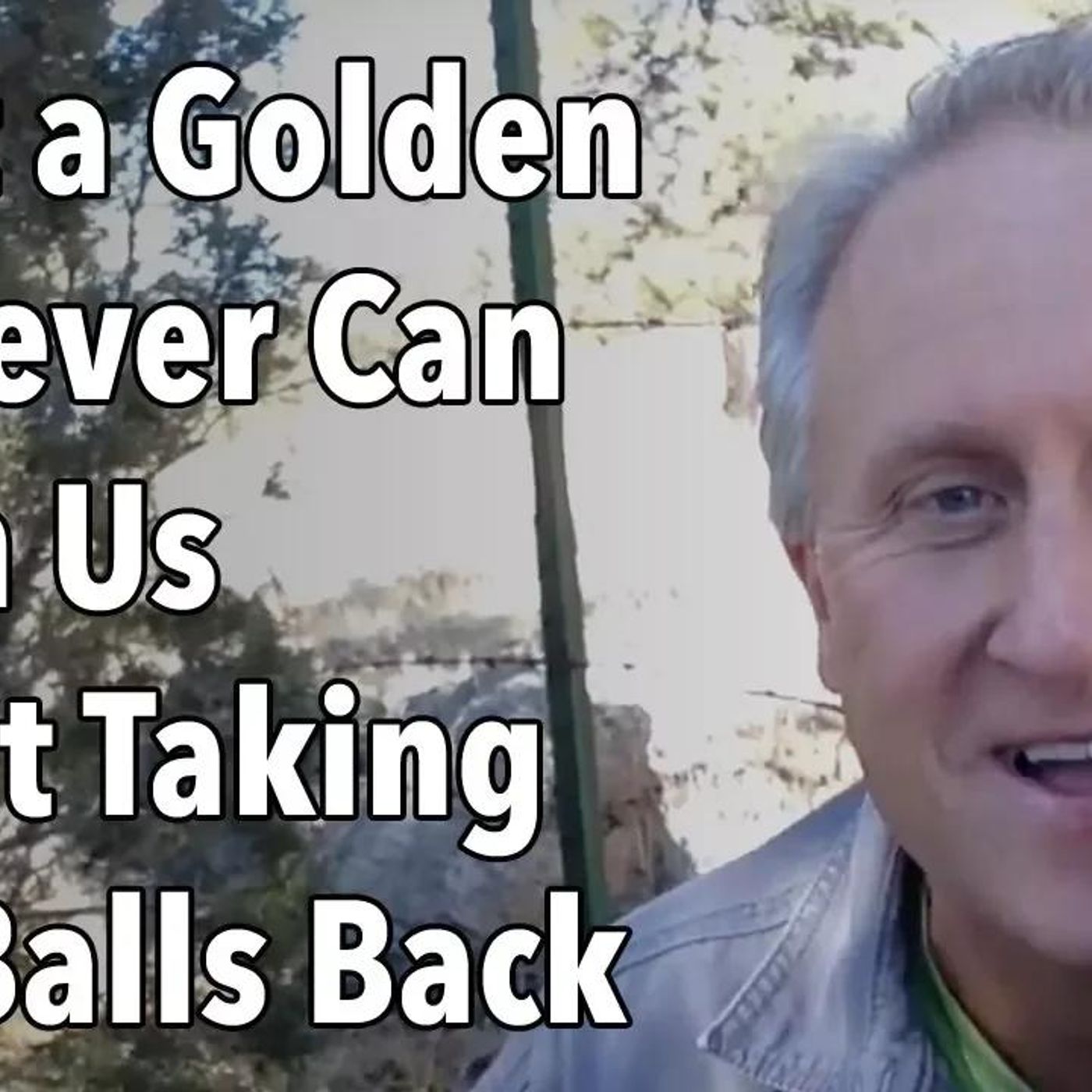 What a Golden Retriever Can Teach Us About Taking Our Balls Back