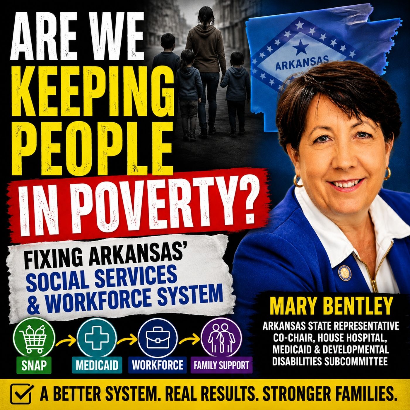 Are Arkansas’ Social Services Getting People Out Of Poverty? Mary Bentley on Fixing the System