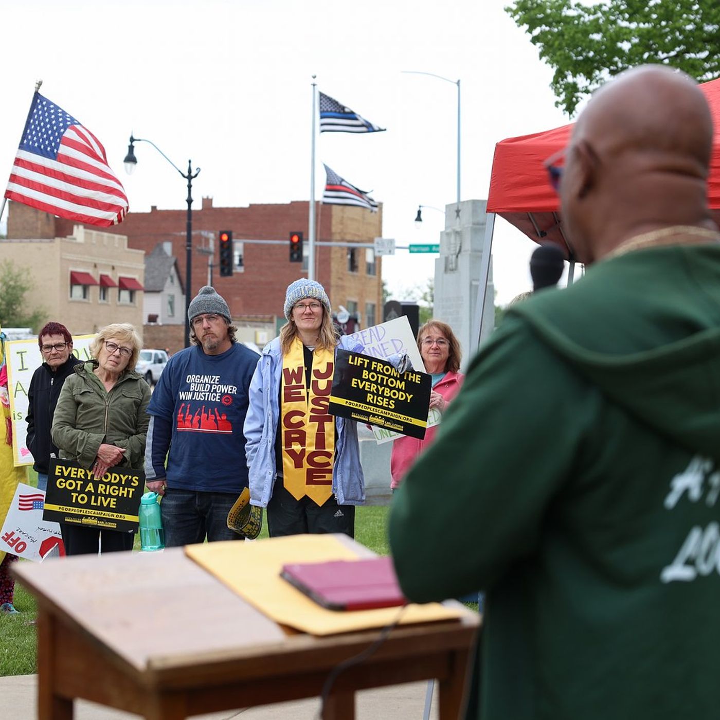 Dozens gather for May Day Strong rally Friday in Kankakee episode artwork