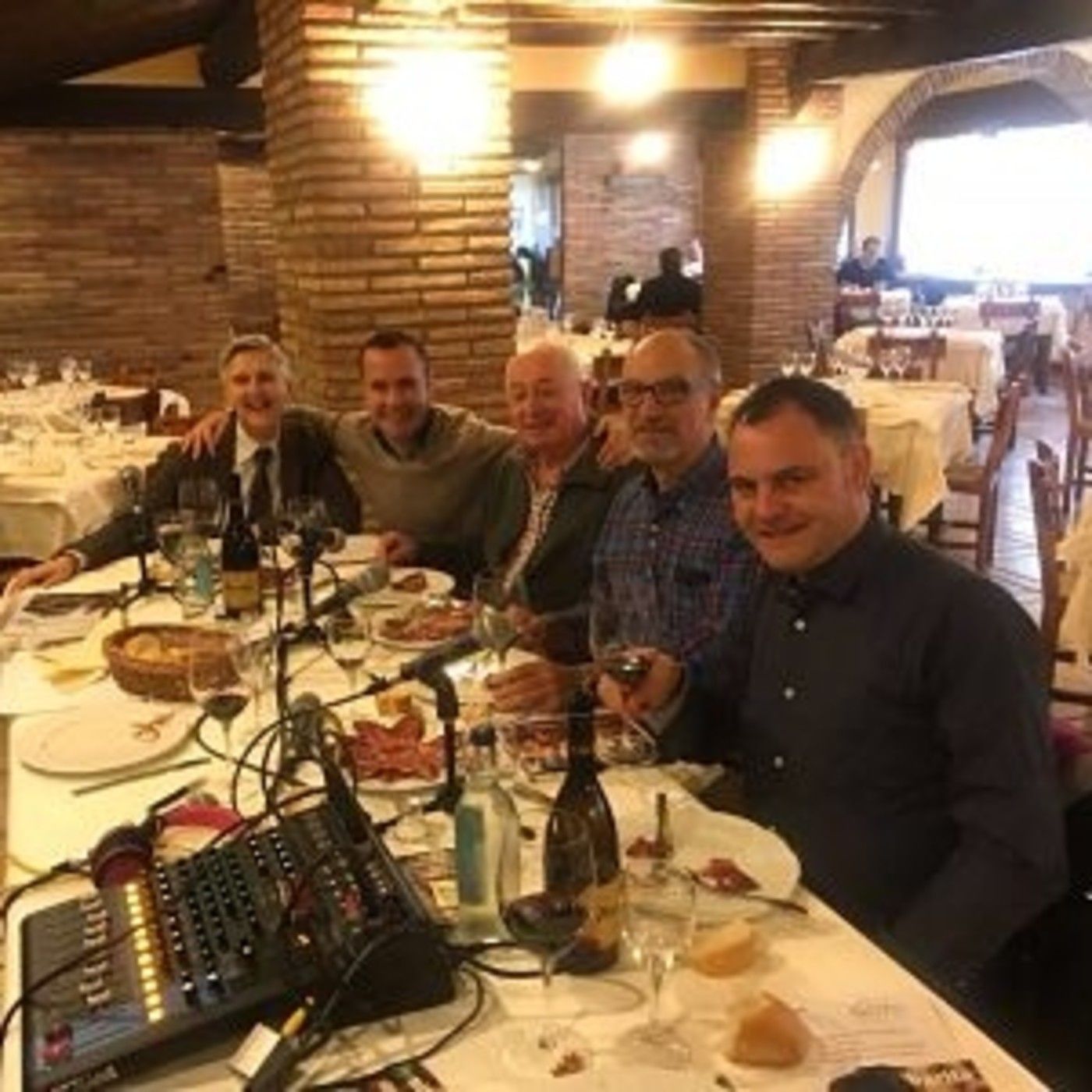 Programa de radio en el Restaurante Venta de Goyo