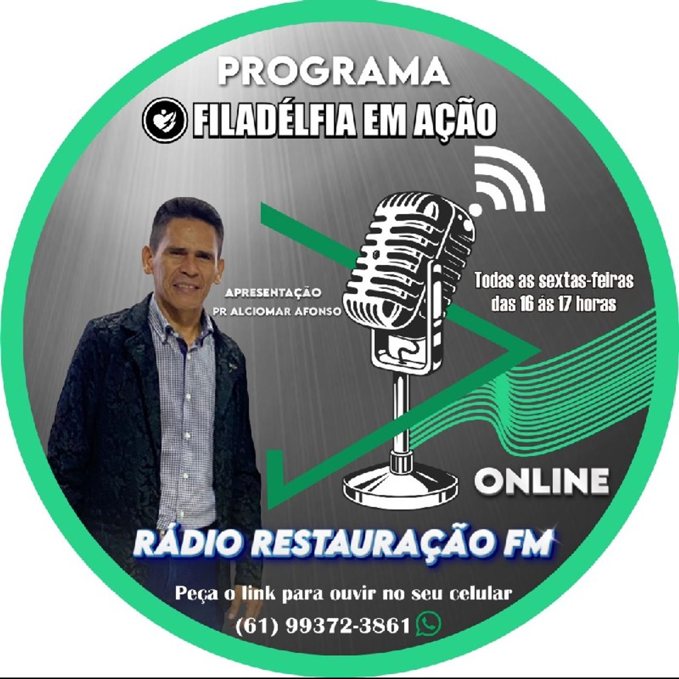 Rádio Restauração - FM - Pix celular 61-999336228. Nós ajude a manter no ar setú uma benção episode artwork