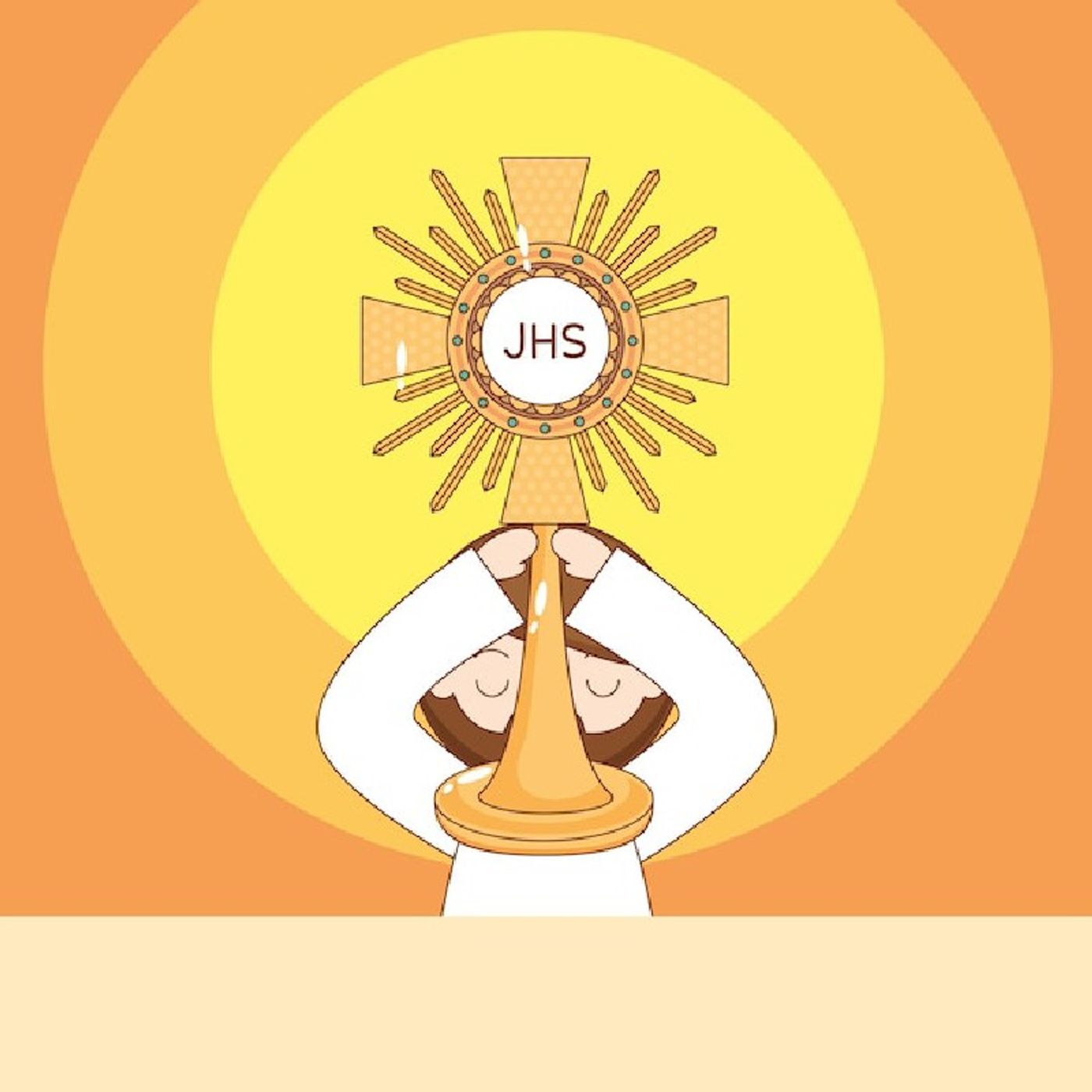 La Reflexión del Día "Reparar al Corazón Eucarístico de Jesús" episode artwork