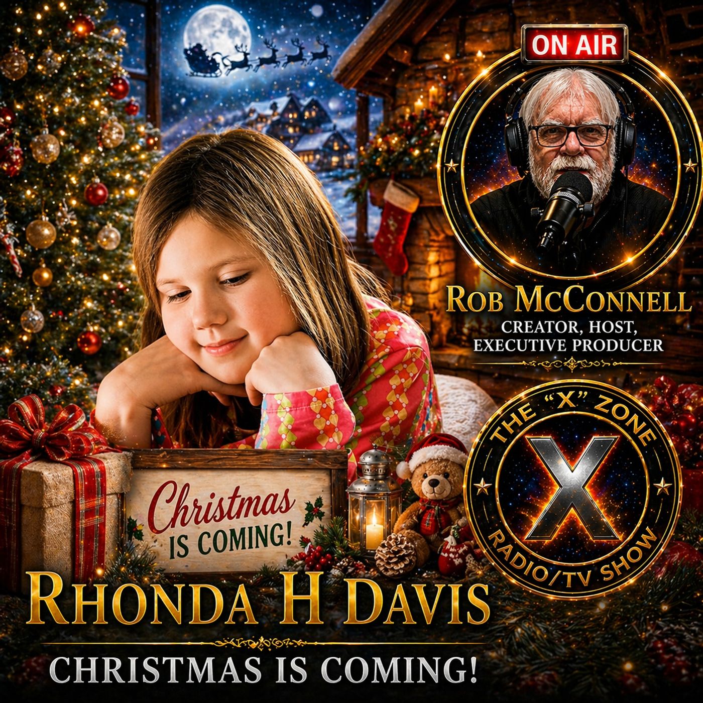 Rob McConnell Interviews - RHONDA H DAVIS - Christmas is Coming!