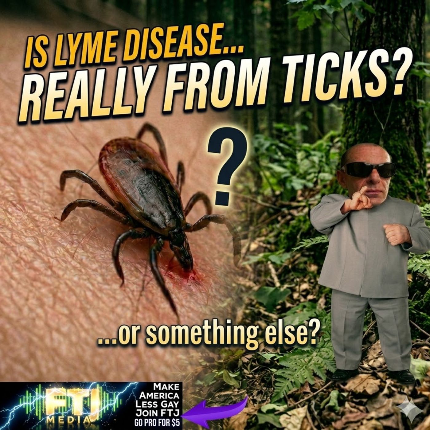 Lyme Time Television and the Alpha Gal Vegan Cult episode artwork