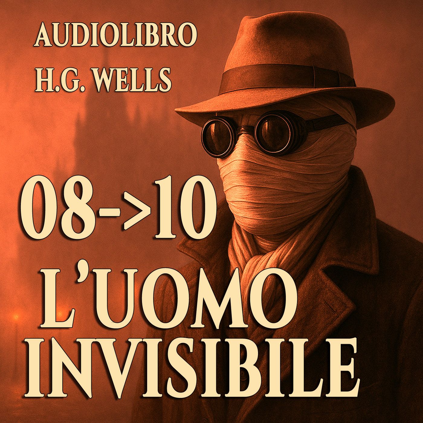 Audiolibro L'Uomo Invisibile - Capitolo 08-09-10 - H.G. Wells