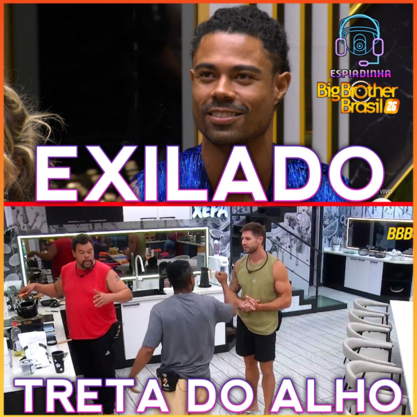BRENO FOI EXILADO + BONECO DISCUTIU COM JONAS + CHAI E MARCIELE NÃO COMPRARAM ALHO | BBB 26
