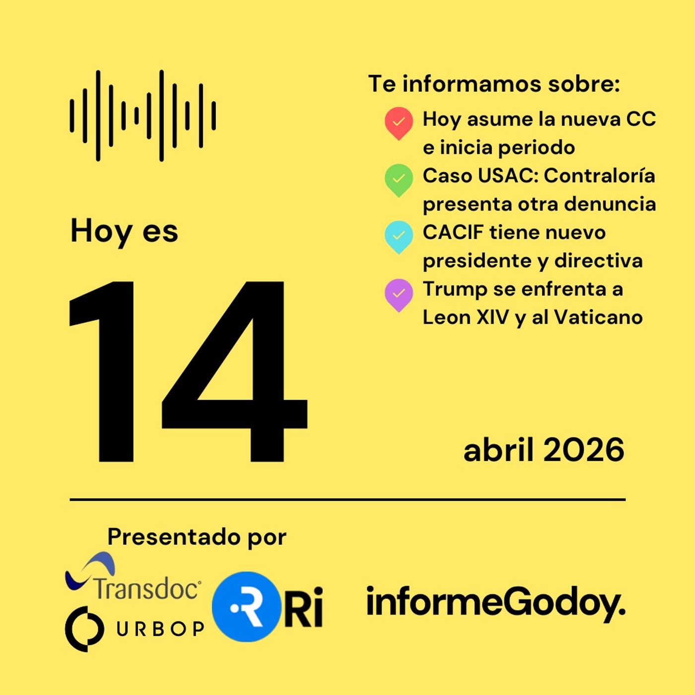 14 de abril 2026 episode artwork