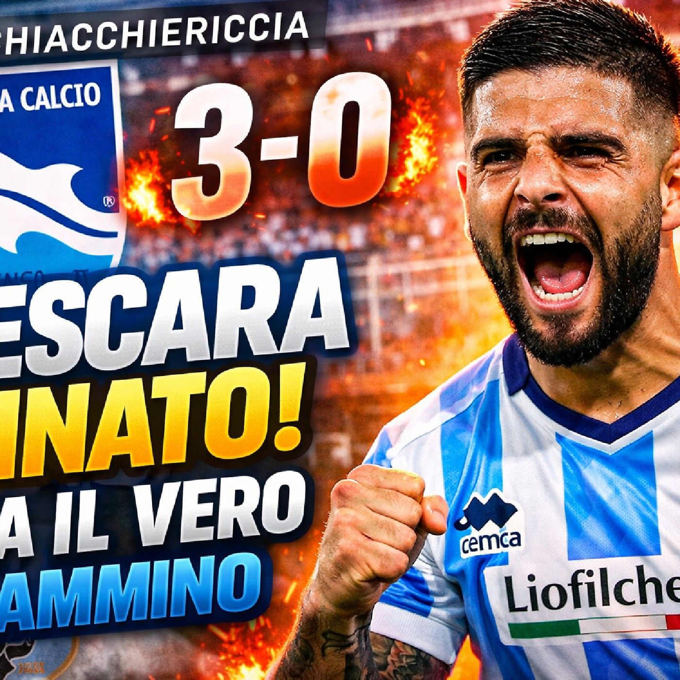 🔴CHIACCHIERICCIA  - 🔴👀RasSegnA  &  PoSt ParTitA ⚽️ PescArA CalCio  - V.EntEllA  🐬♥️ episode artwork